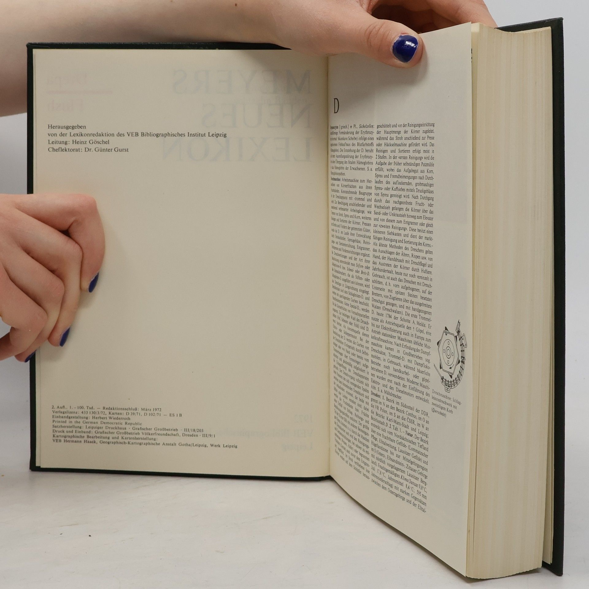 Various authors Meyers Neues Lexikon 4. Drepa Flush