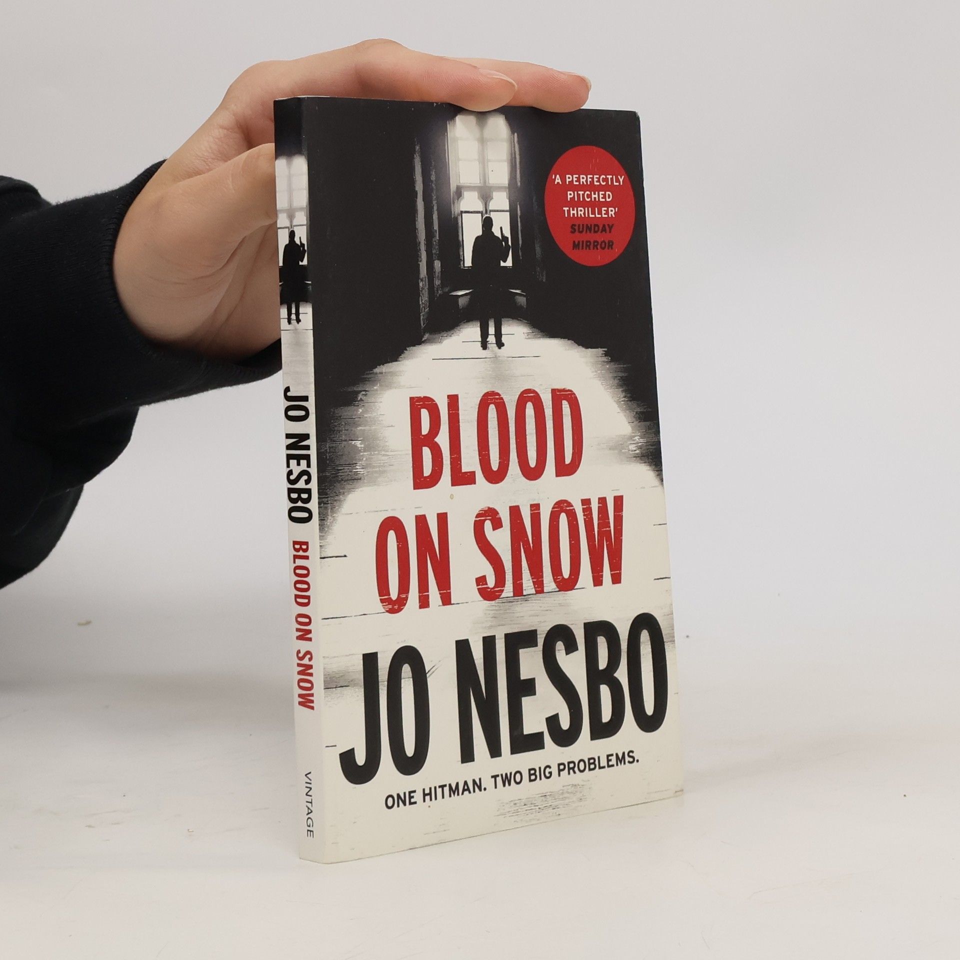 Blood on snow