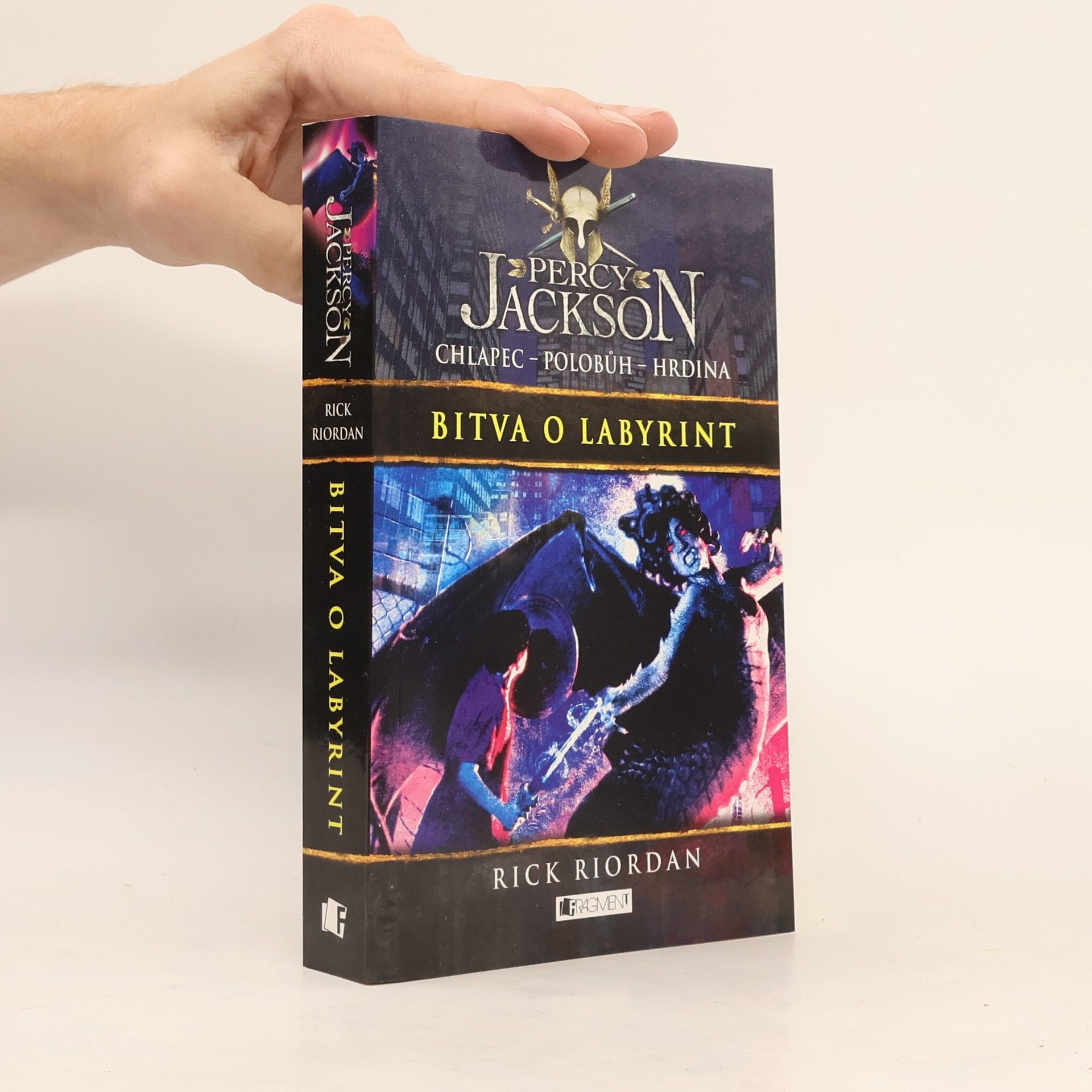 Rick Riordan Percy Jackson. Bitva o labyrint