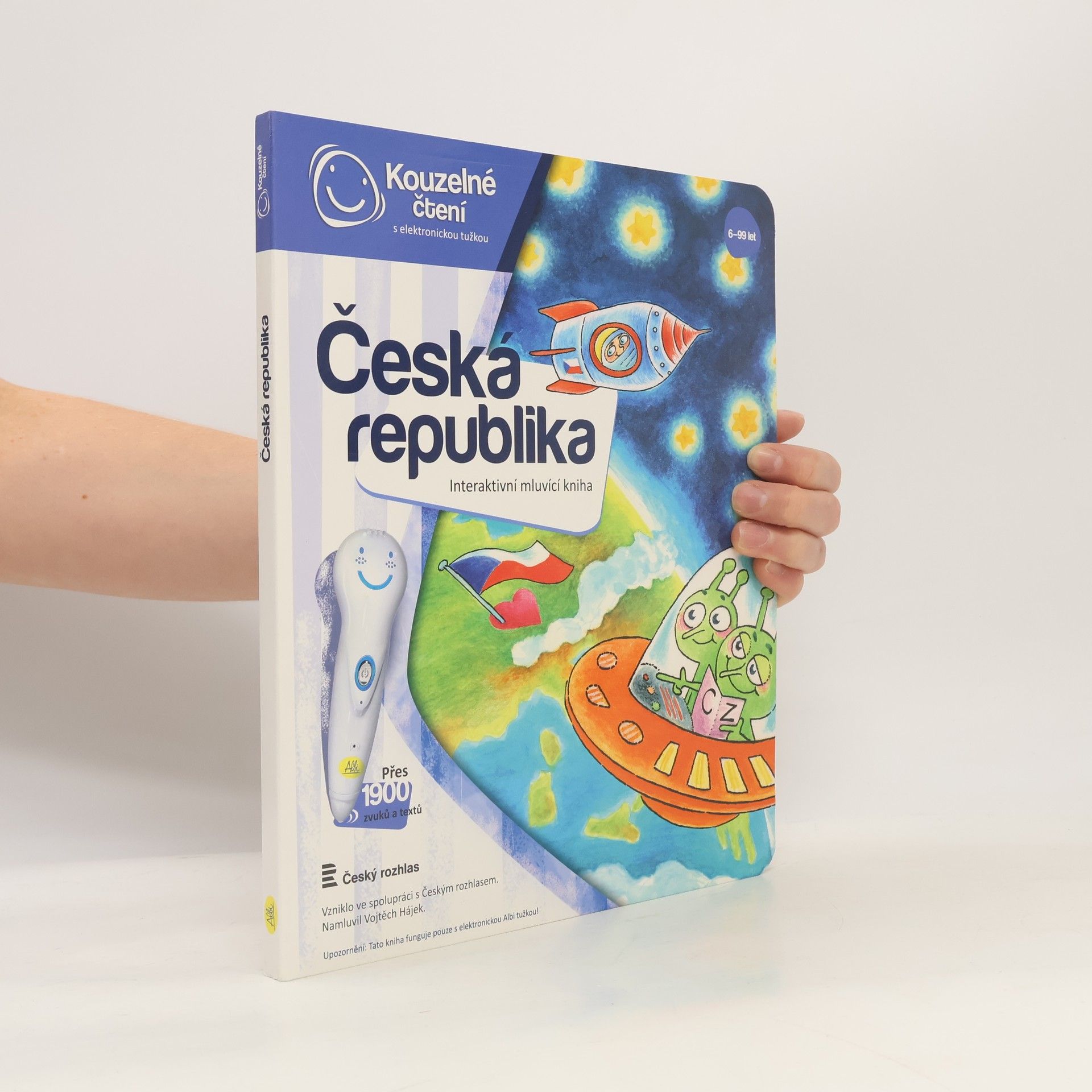 Ladislava Pechová Česká republika. Interaktivní mluvící kniha
