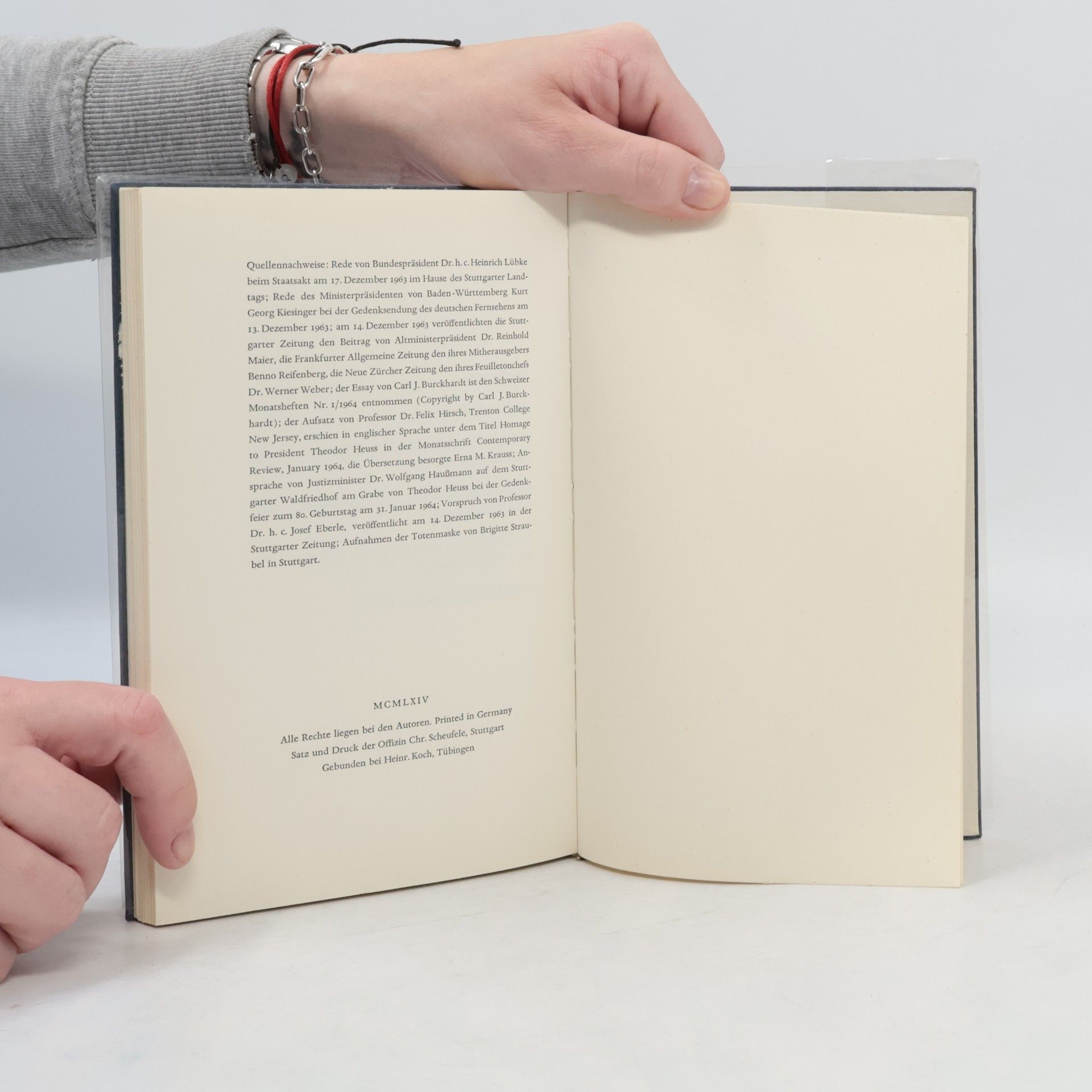 Autorenkollektiv Abschied von Theodor Heuss