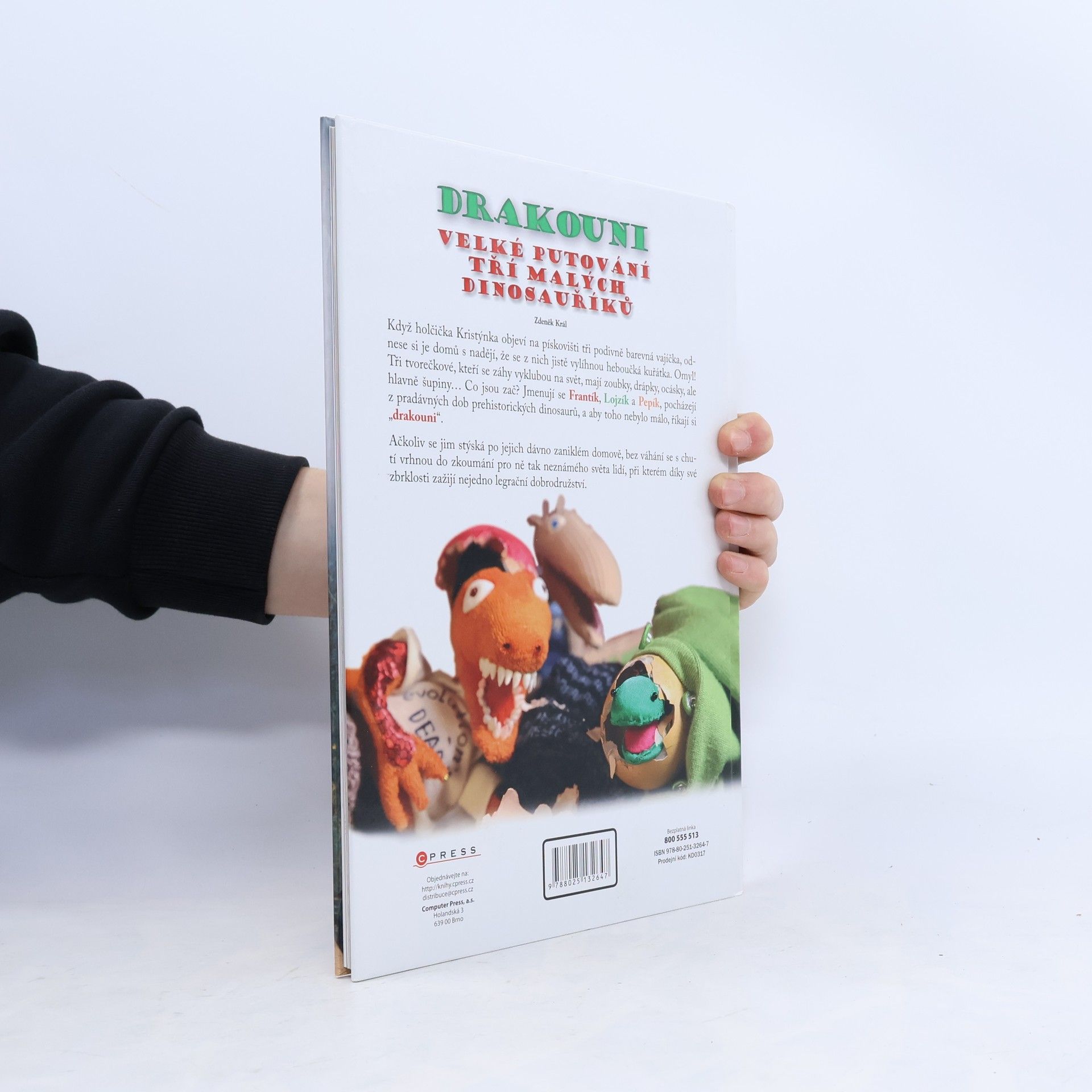 Zdeněk Král Drakouni: Velké putování tří malých dinosauříků