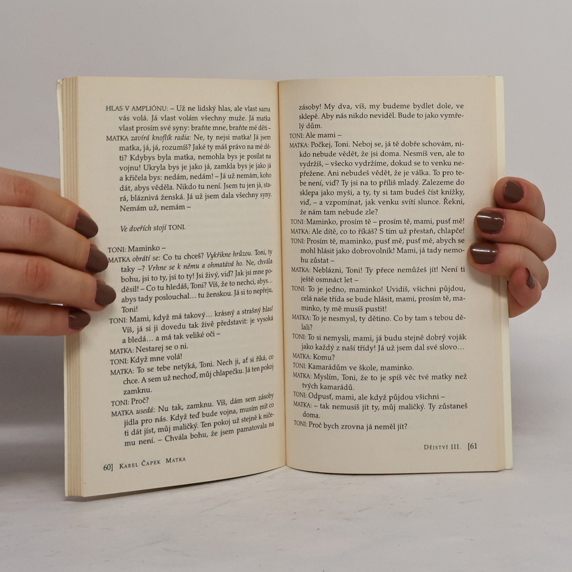 Karel Čapek Matka