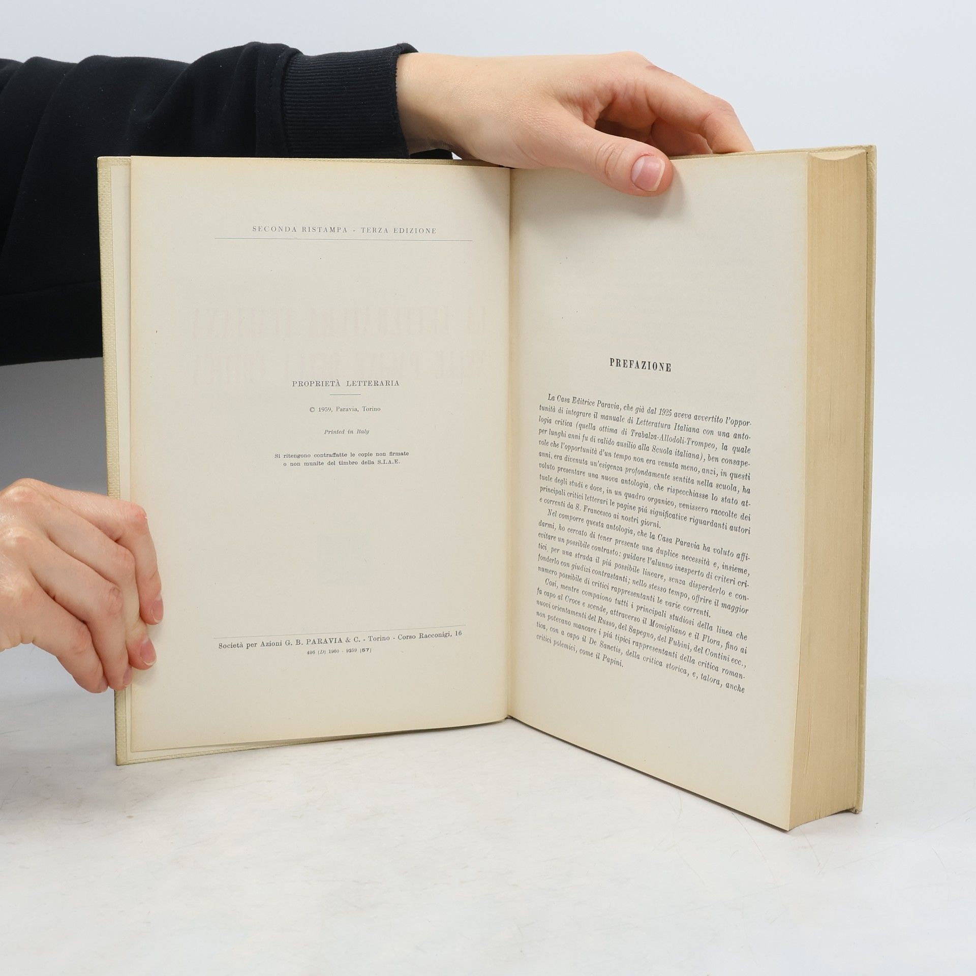 Mario Oliveri La letteratura italiana nelle pagine della critica