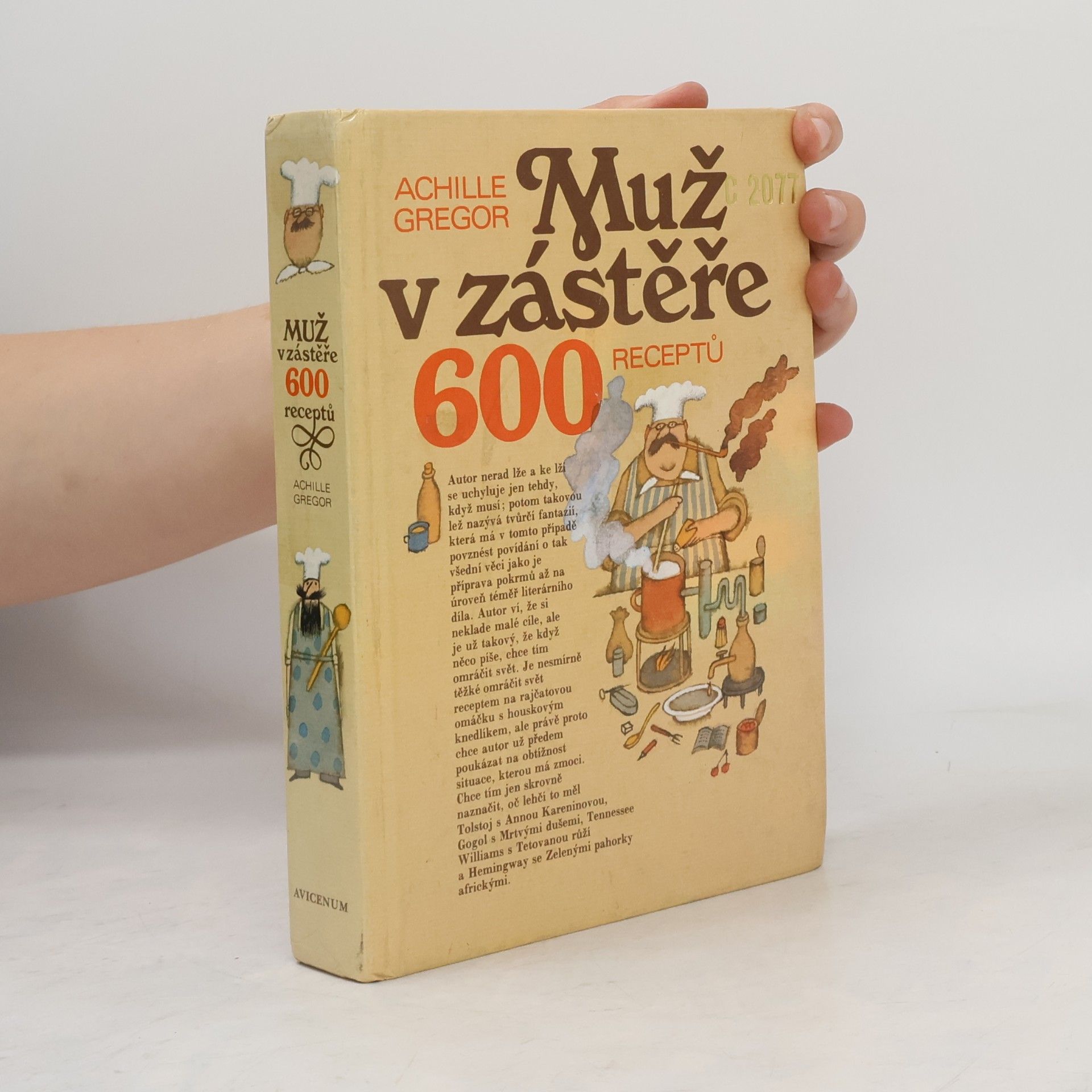 Adolf Born Muž v zástěře. 600 receptů
