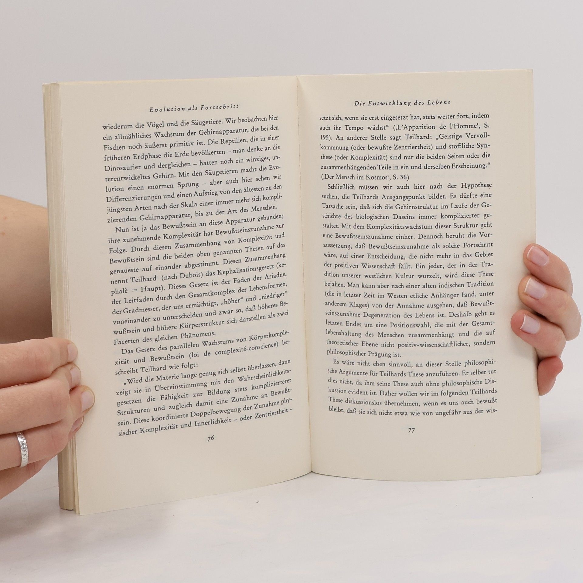 Bernard Delfgaauw Teilhard de Chardin und das Evolutionsproblem