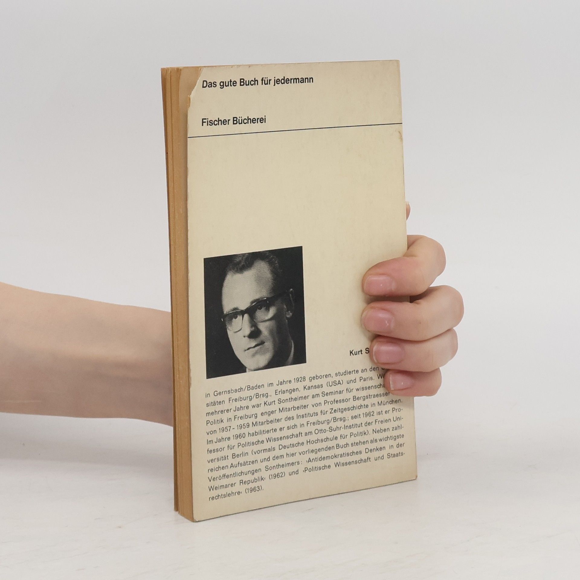 Kurt Sontheimer Thomas Mann und die Deutschen
