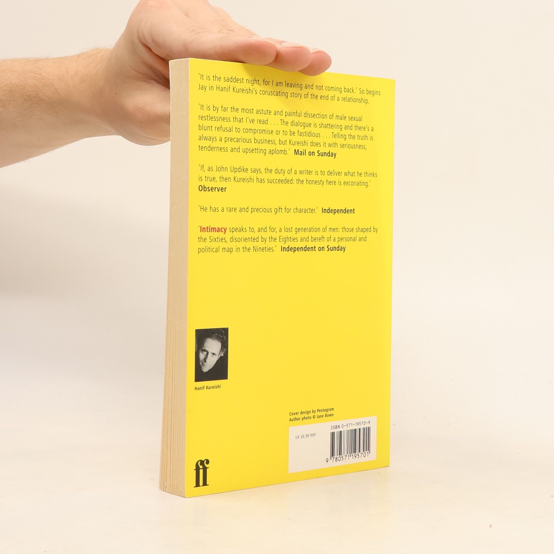 Hanif Kureishi Intimacy