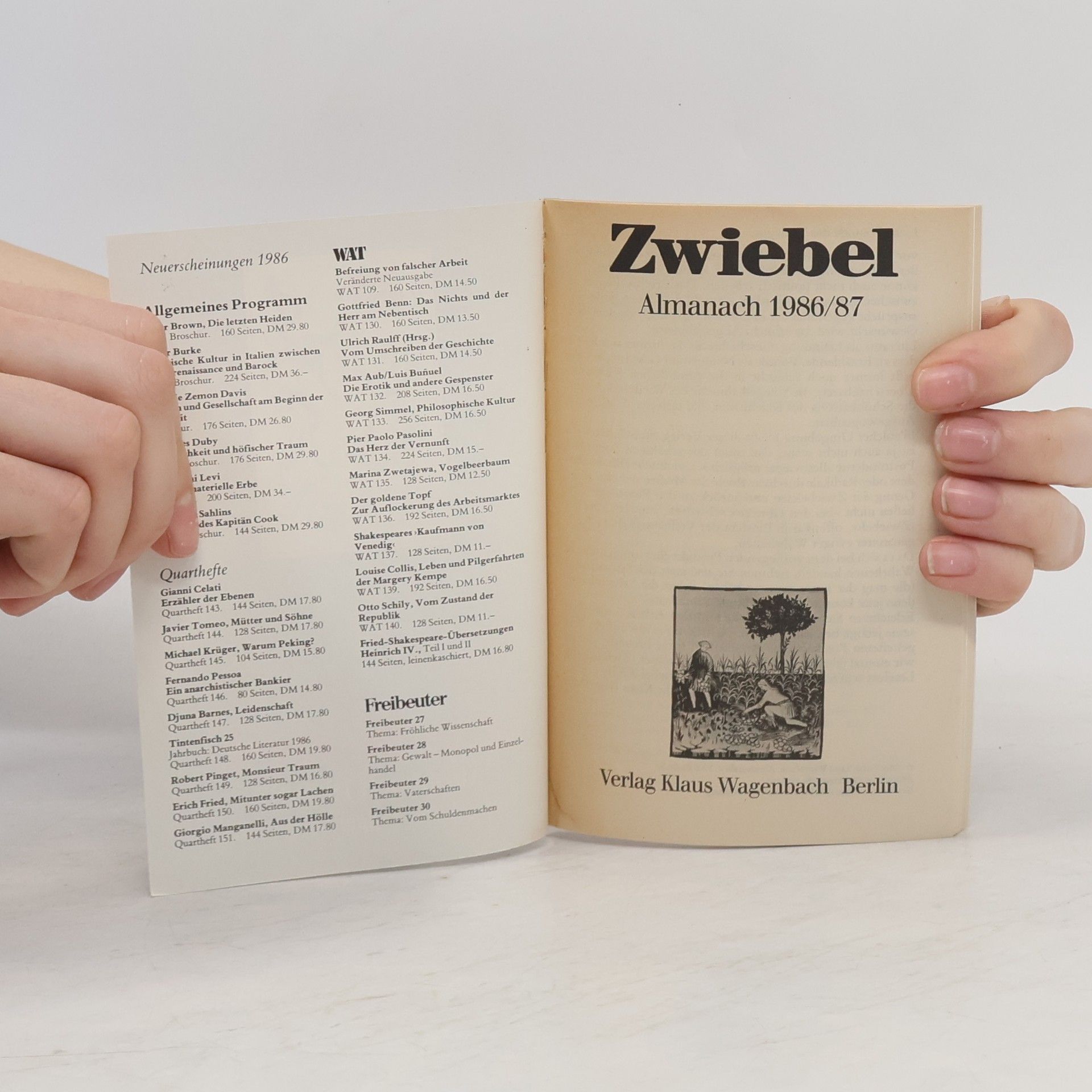 Collectif d'auteurs Zwiebel. Almanach 1986/87