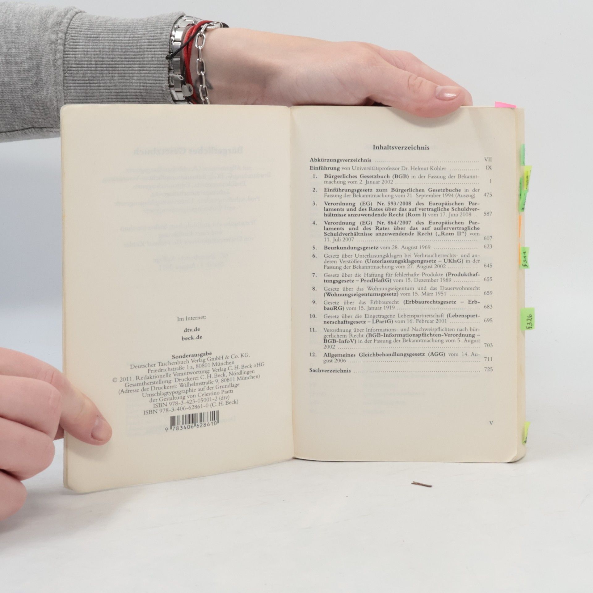Autorenkollektiv Bürgerliches Gesetzbuch 68. Auflage