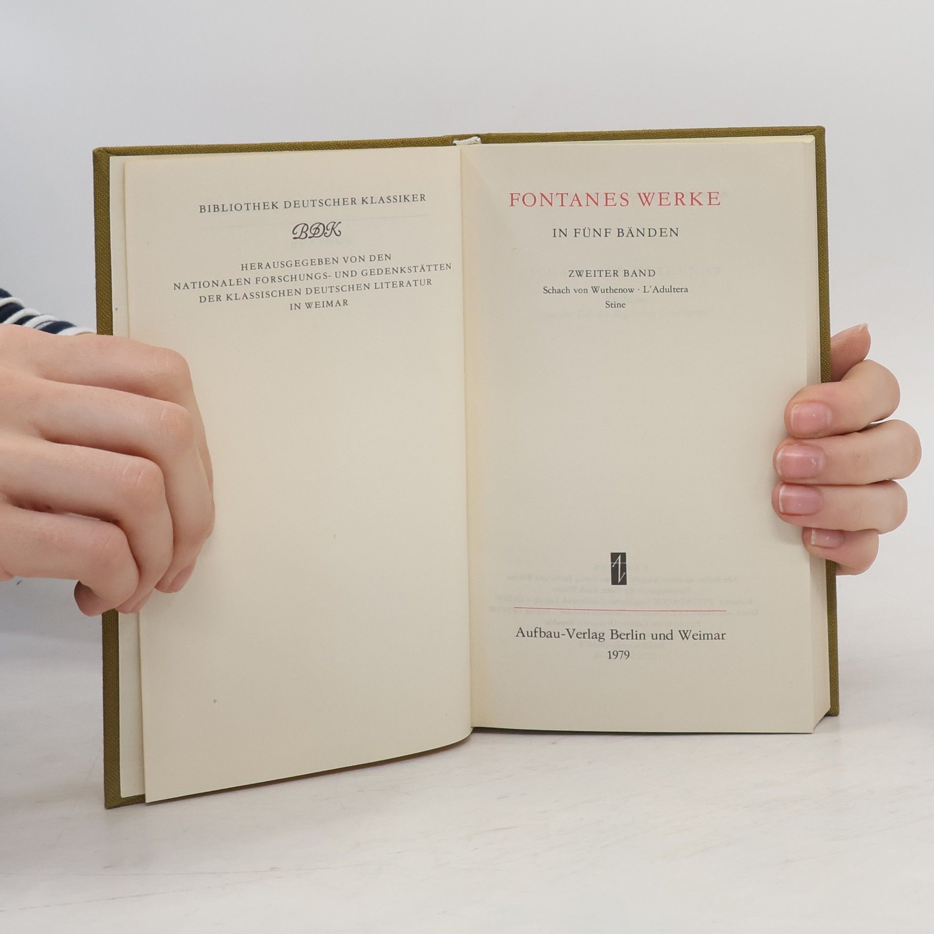 Theodor Fontane Fontanes Werke 2