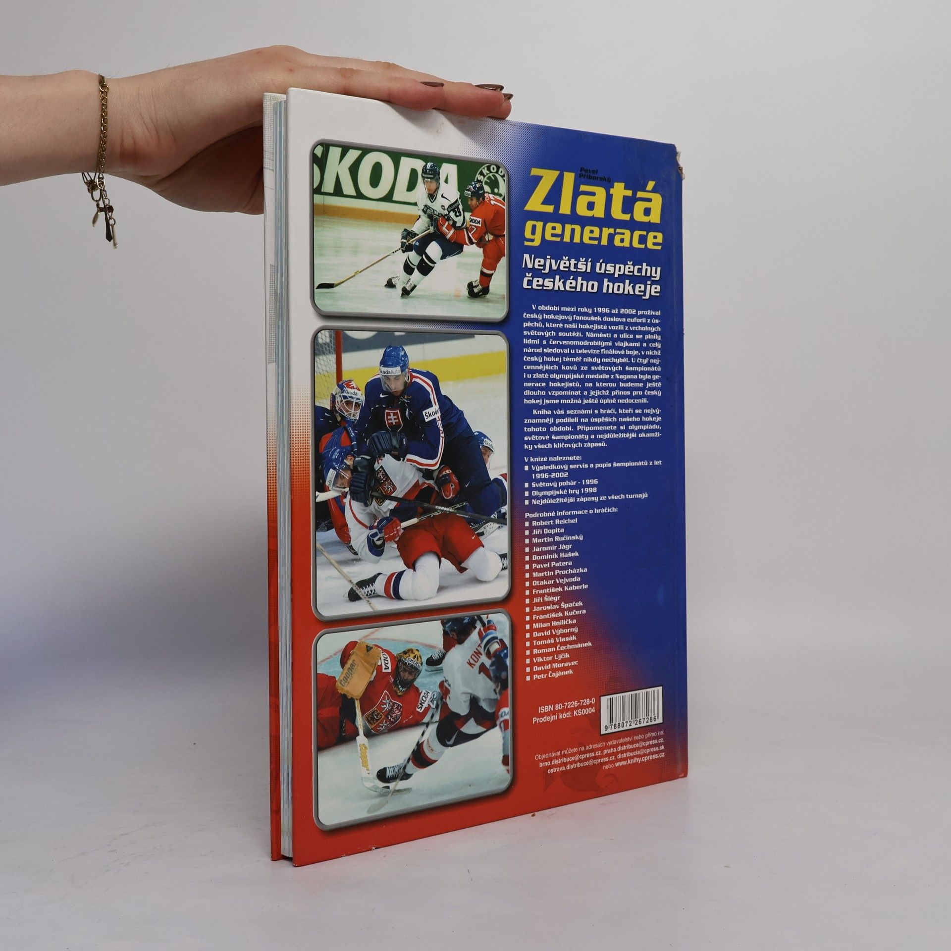 Pavel Příborský Zlatá generace. Připomeňte si největší úspěchy českého hokeje. 1996-2002