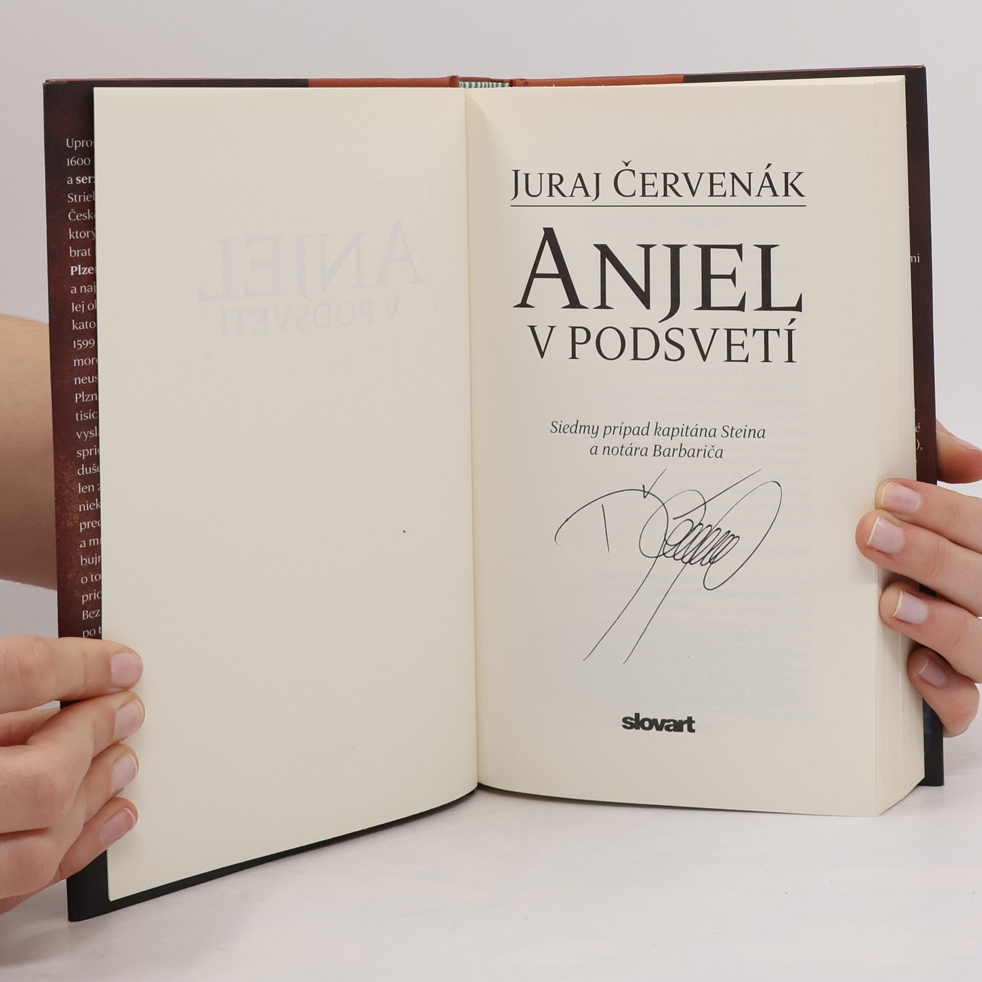 Juraj Červenák Anjel v podsvetí