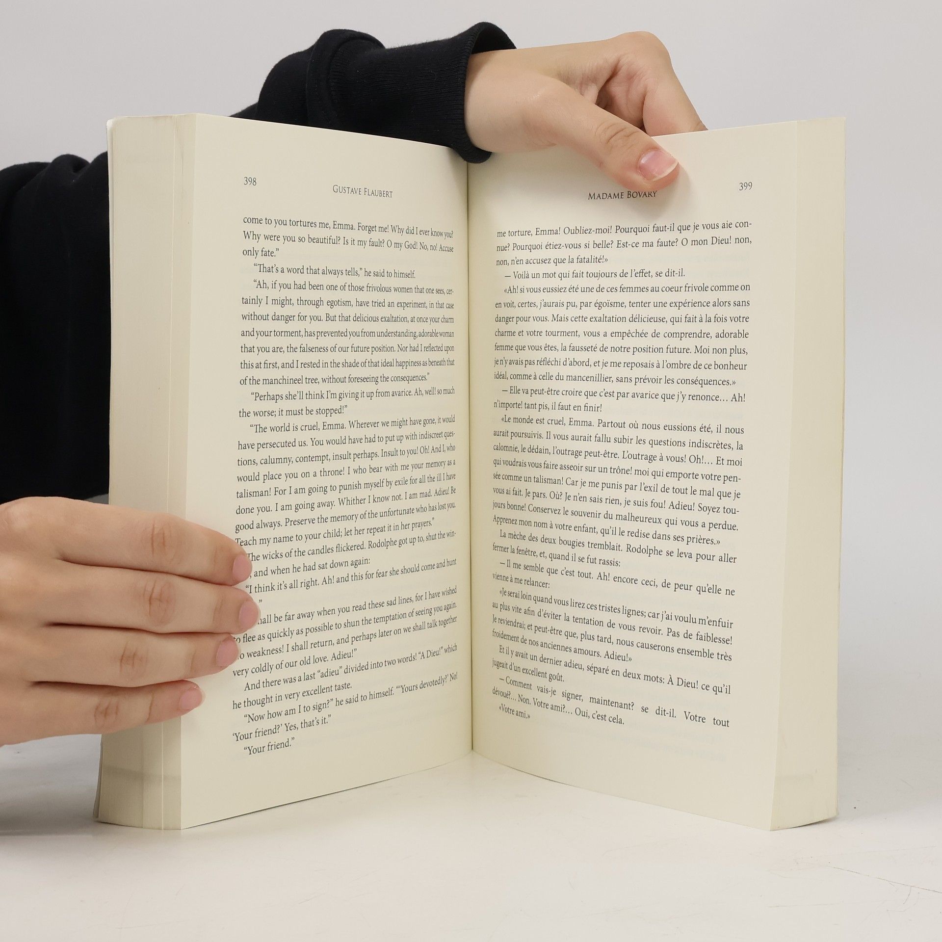 Gustave Flaubert Madame Bovary (Bilingual Edition : English-French)