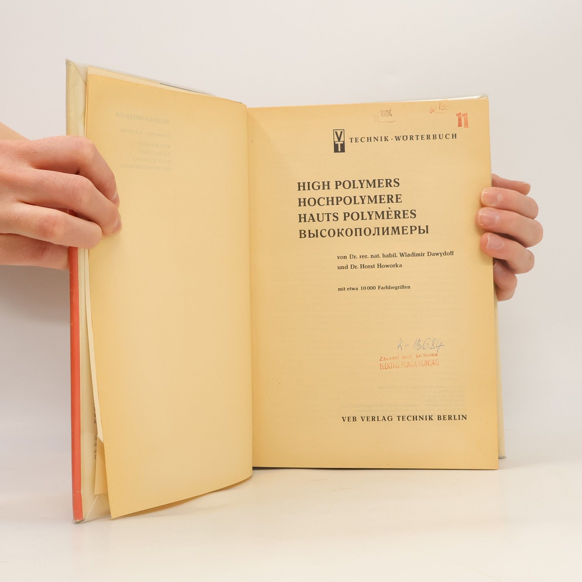 Auteurscollectief High Polymers / Hochpolymere / Hauts Polymères / Высокополимеры