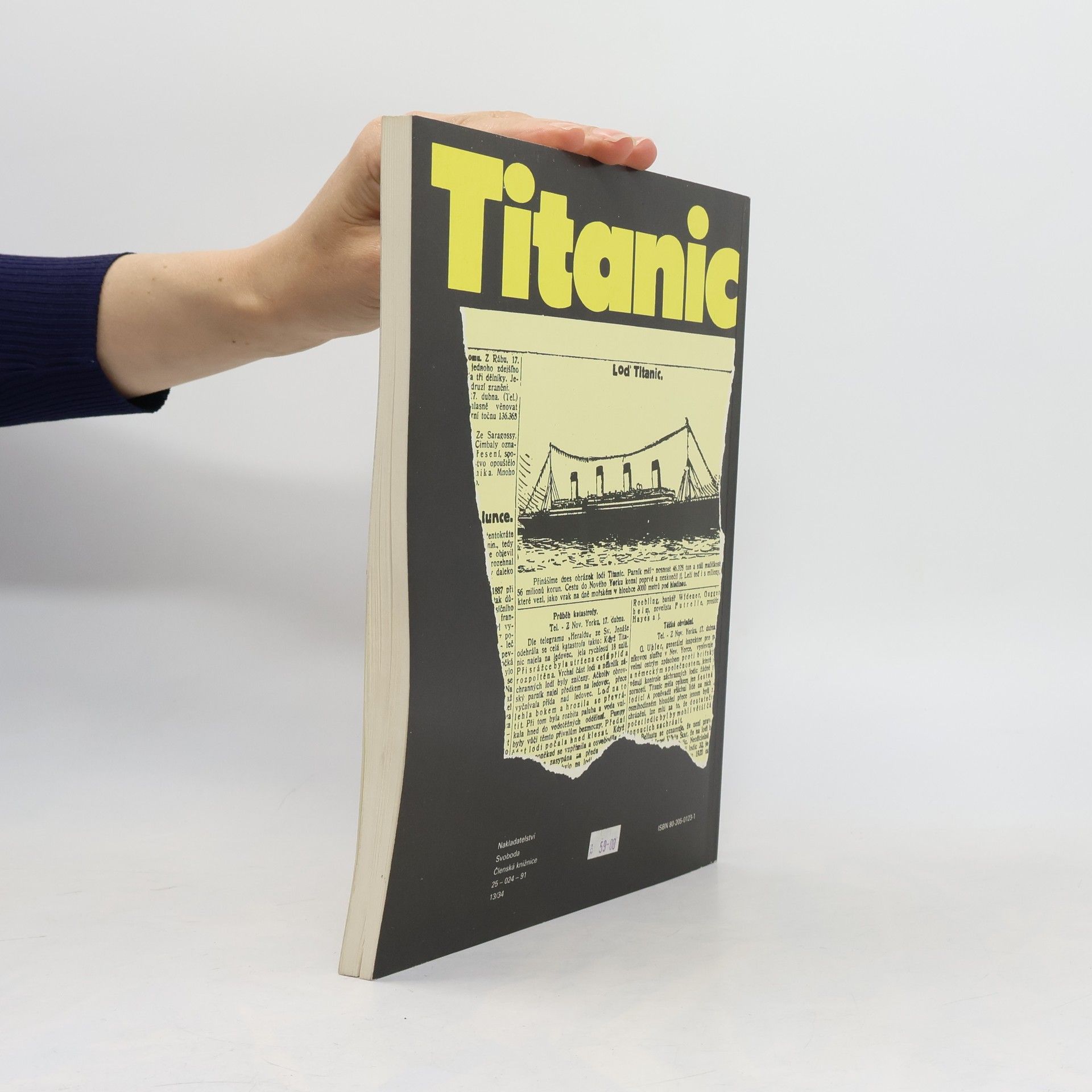 Oldřich Pošmurný Titanic