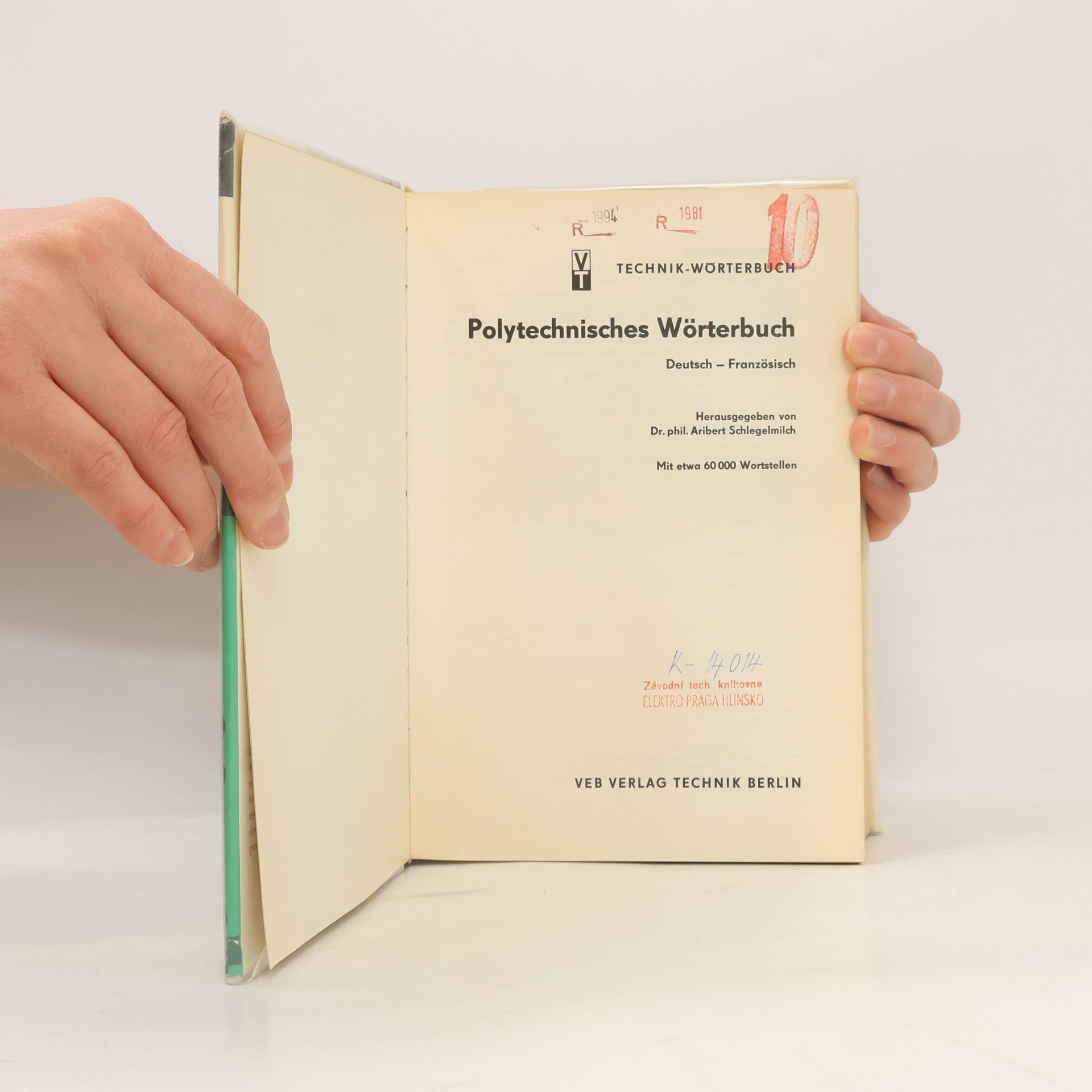 Auteurscollectief Polytechnisches Wörterbuch. Deutsch-Französisch