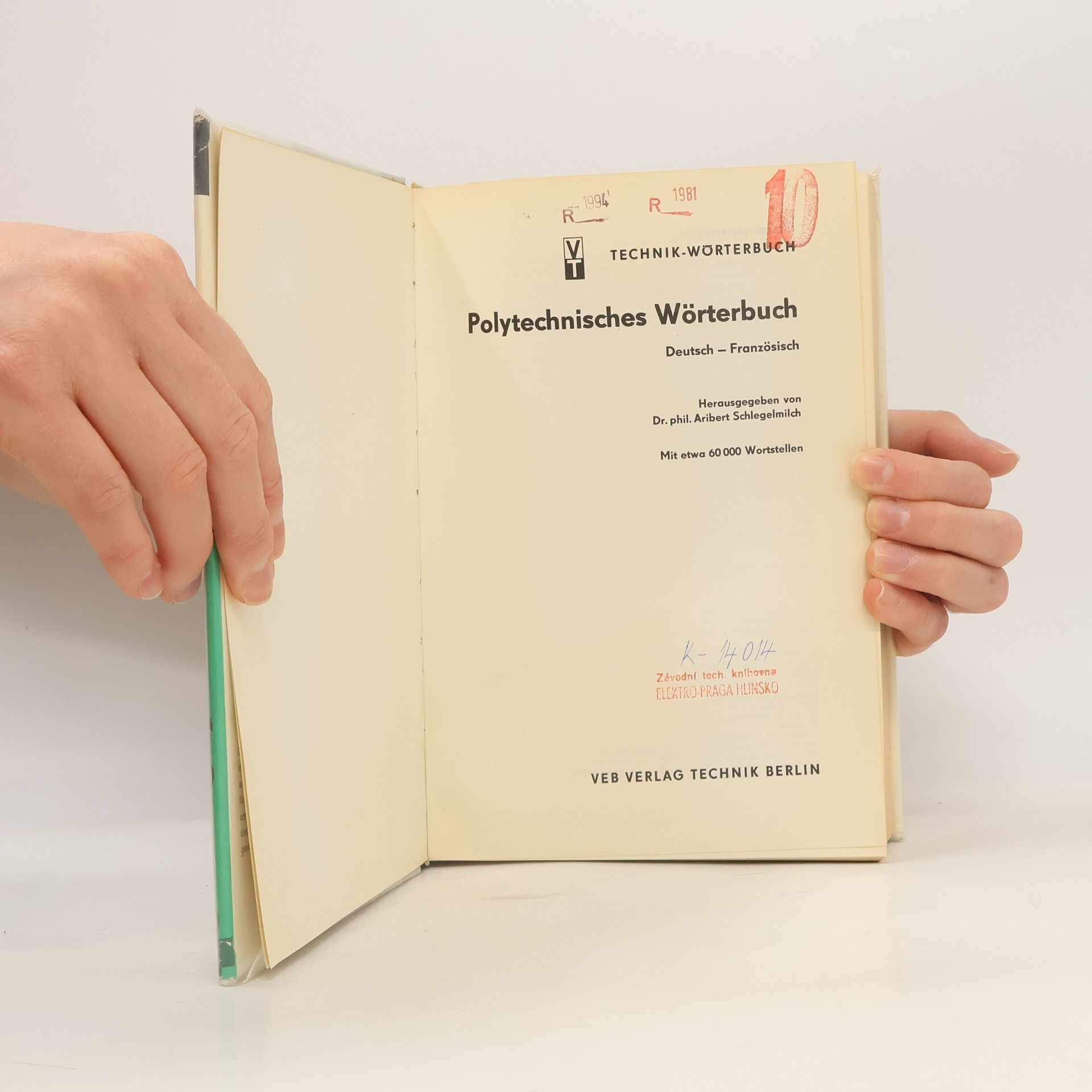 Auteurscollectief Polytechnisches Wörterbuch. Deutsch-Französisch