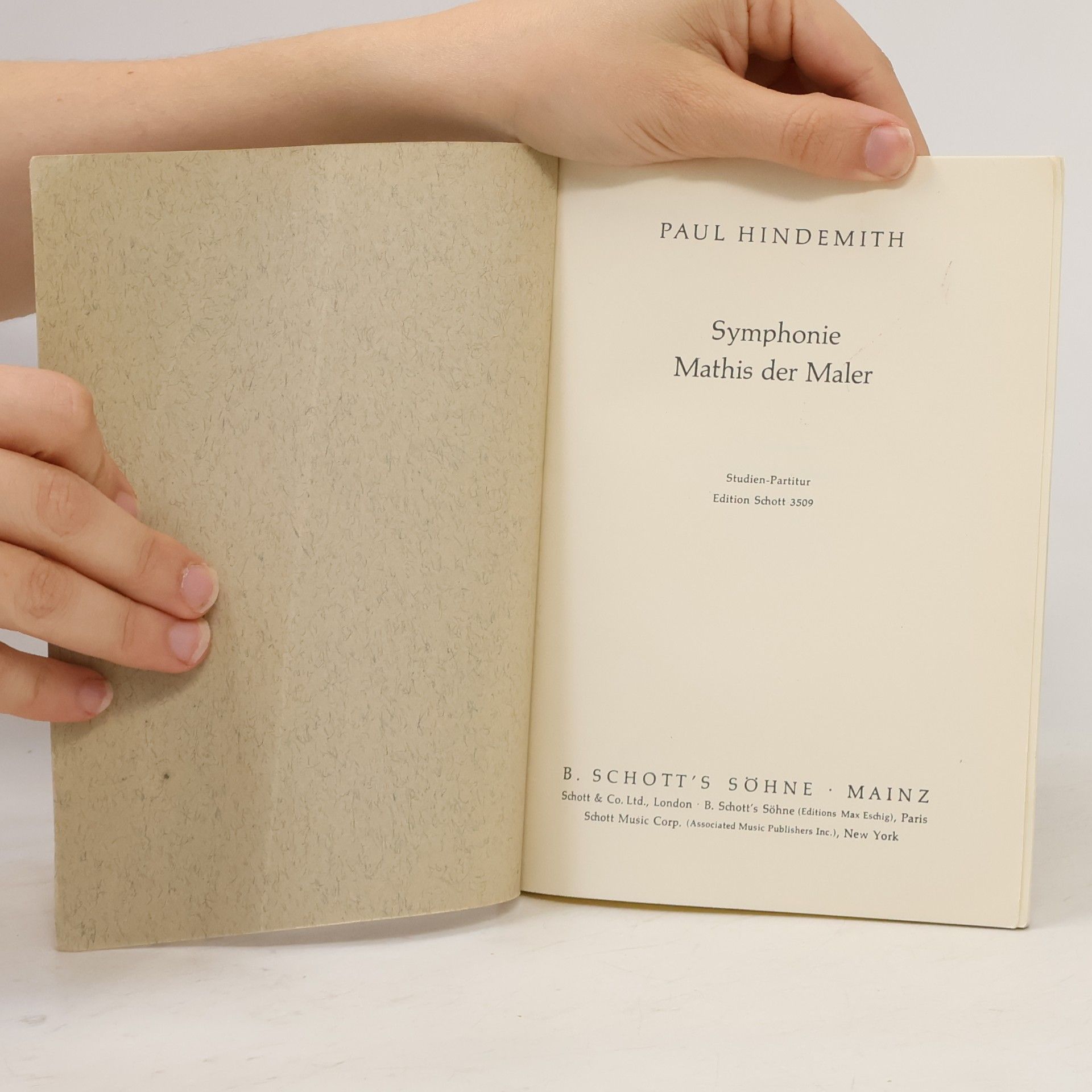 Paul Hindemith Symphonie Mathis der Maler