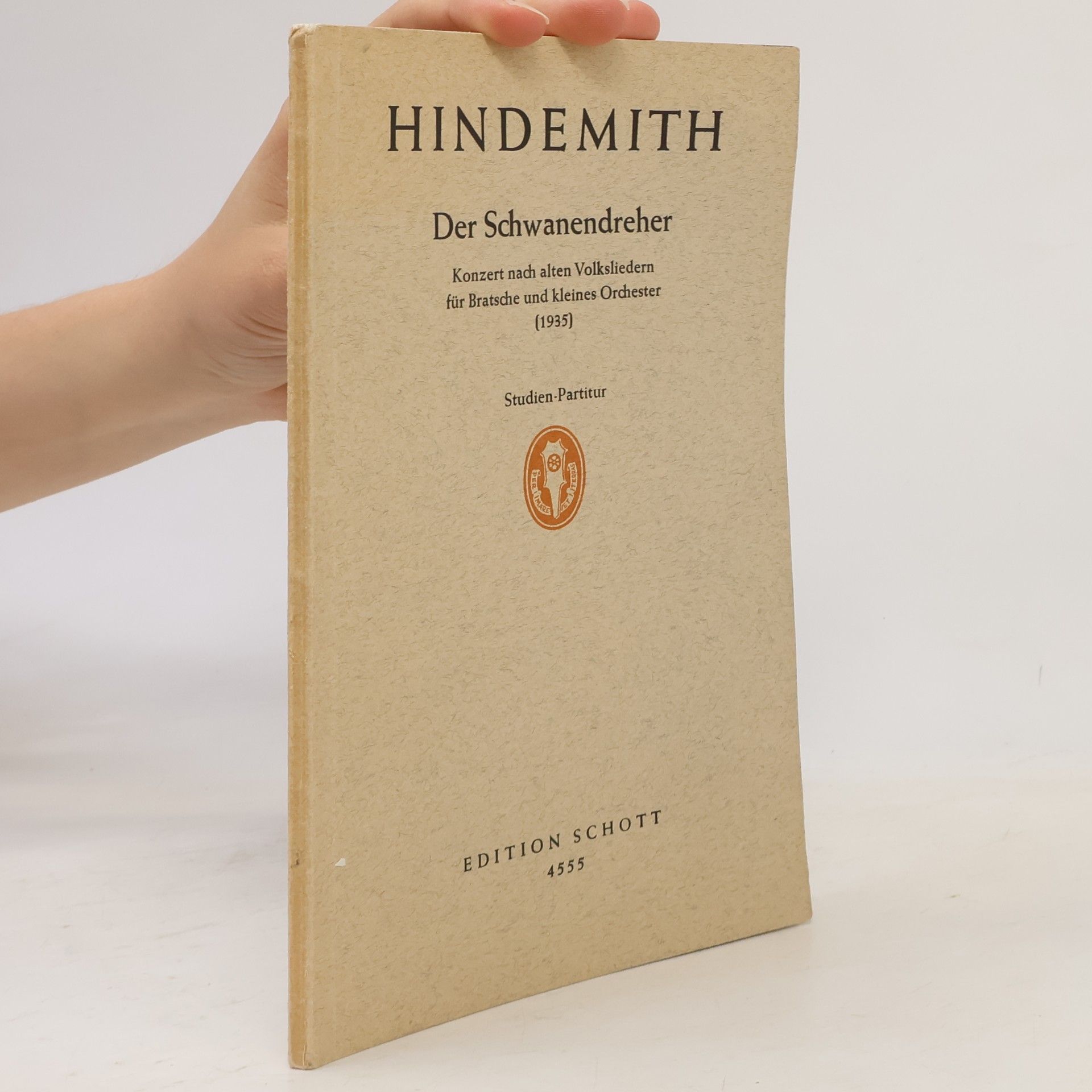 Paul Hindemith Der Schwanendreher