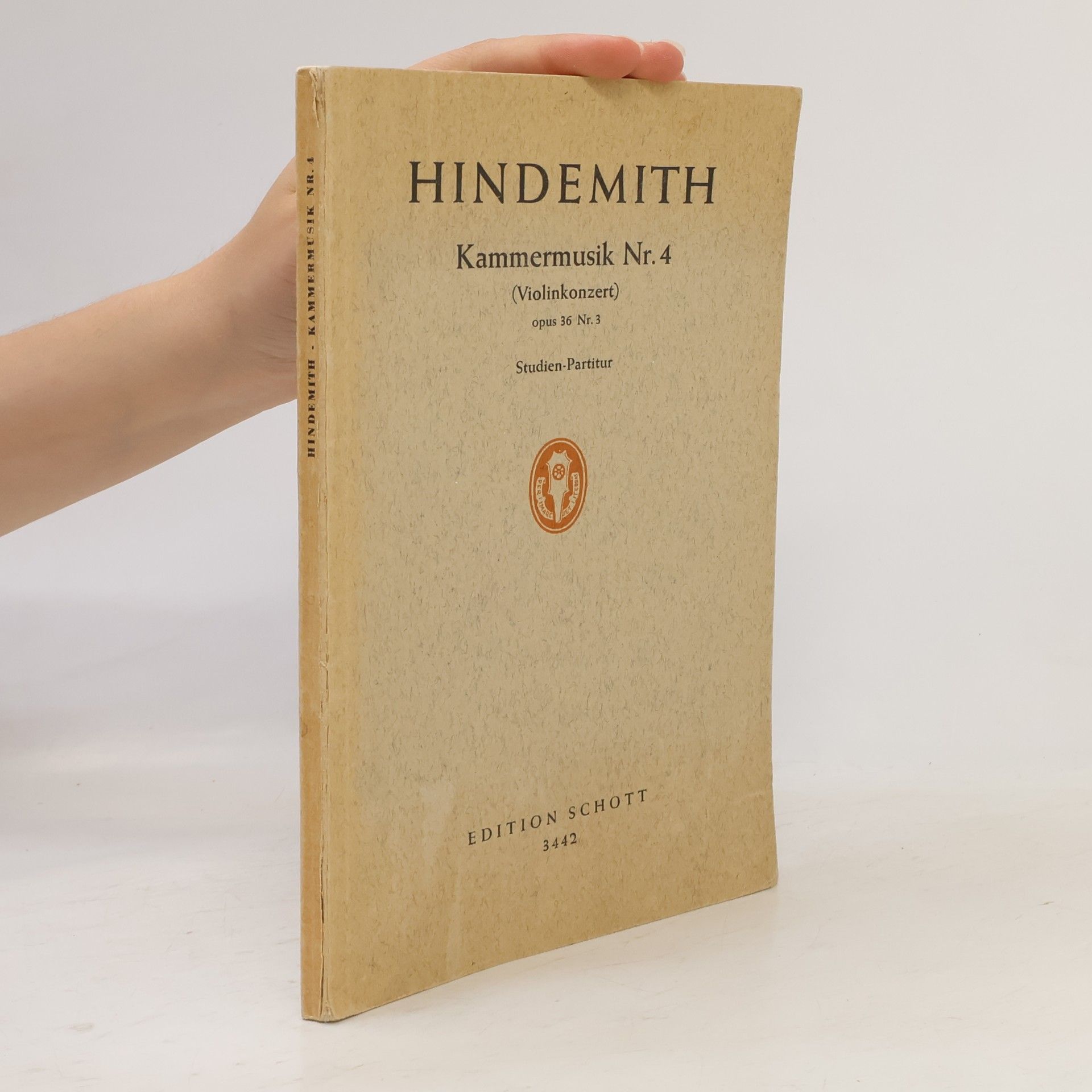 Paul Hindemith Kammermusik Nr. 4