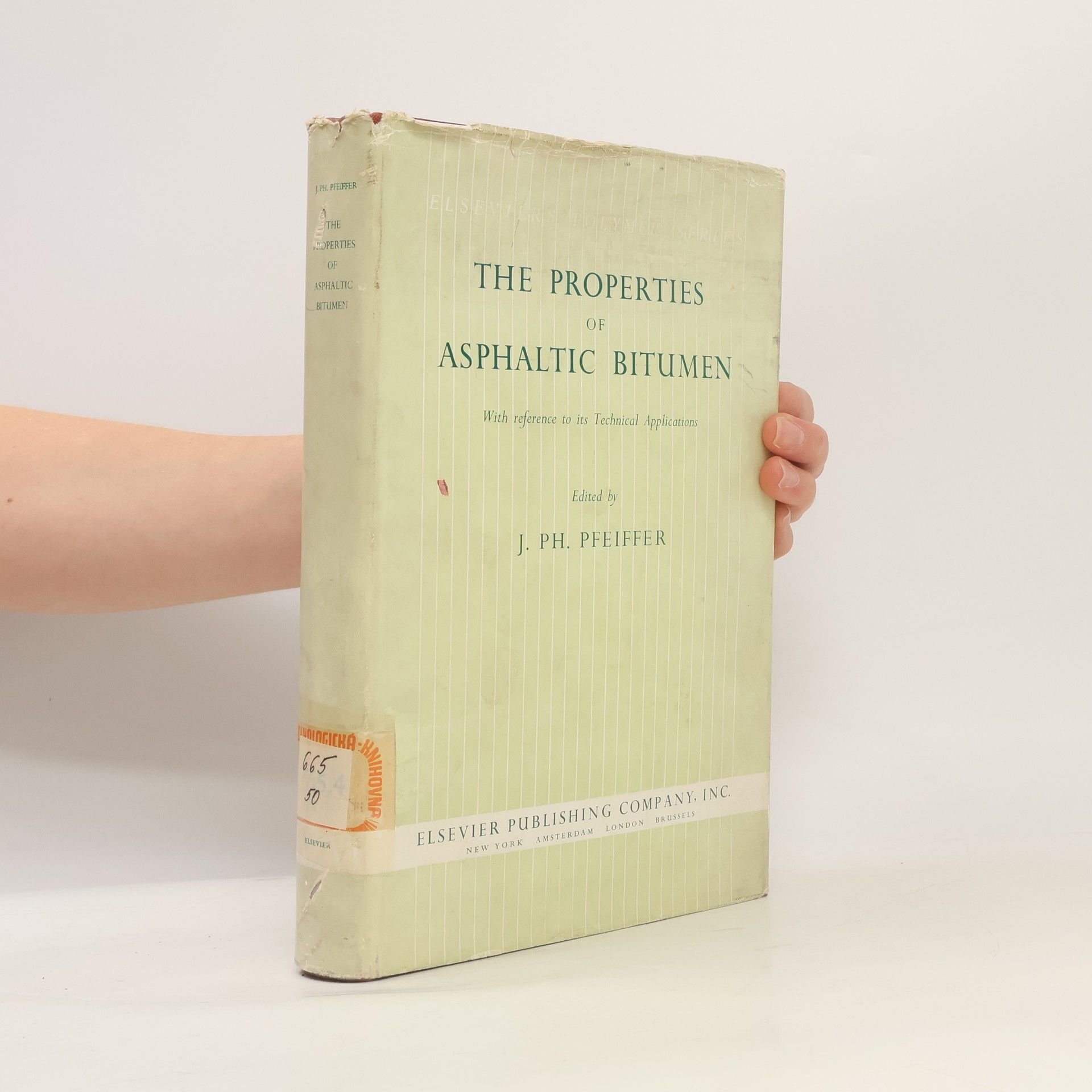 J. Ph. Pfeiffer The Properties of Asphaltic Bitumen