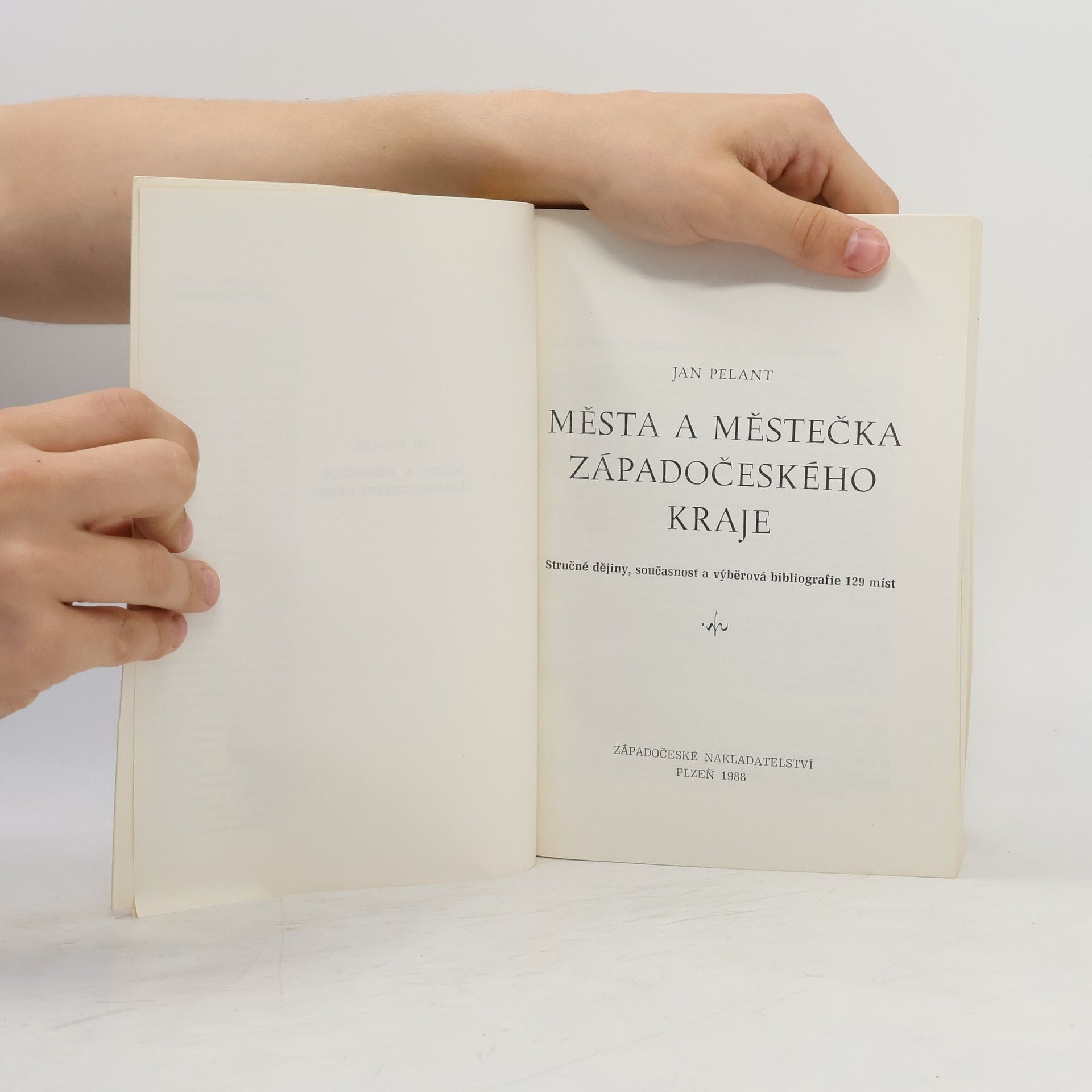 Jan Pelant Města a městečka Západočeského kraje