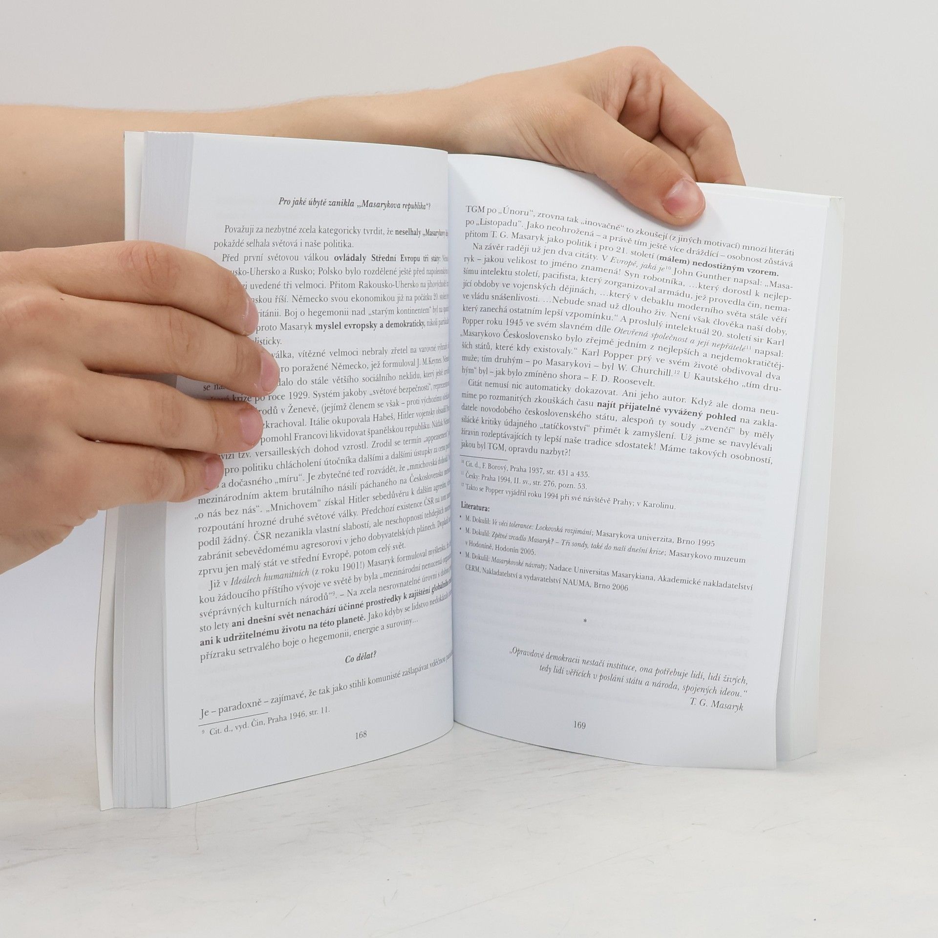 Collectif d'auteurs Živé hodnoty Masarykova Československa pro 21. století: polistopadové bilance a výhledy