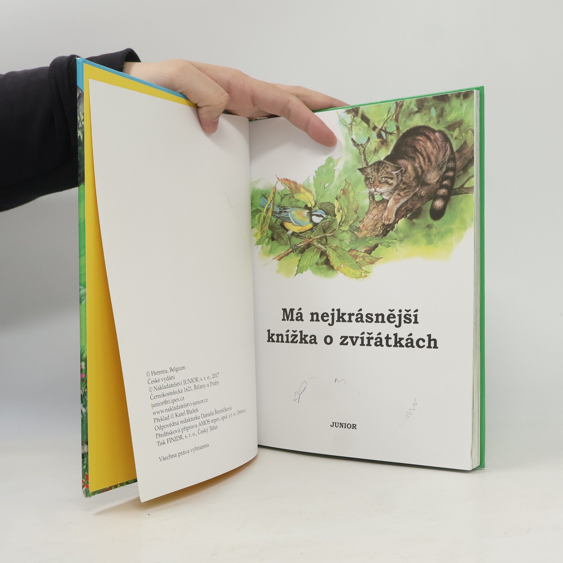 Karel Blažek Má nejkrásnější knížka o zvířátkách