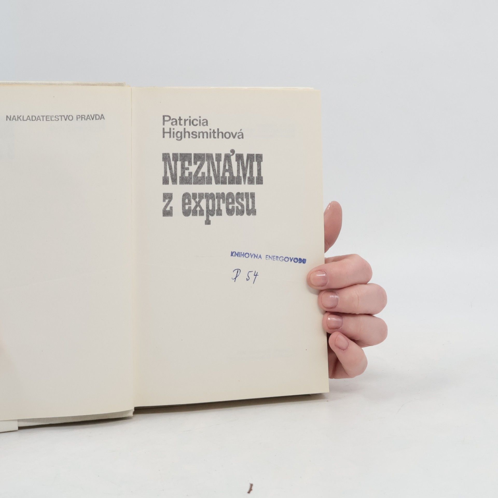 Patricia Highsmith Neznámi z expresu