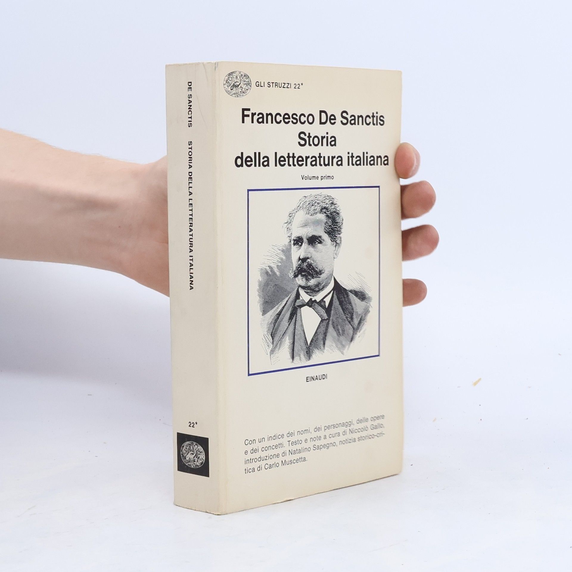 Francesco de Sanctis  Storia della letteratura italiana 1