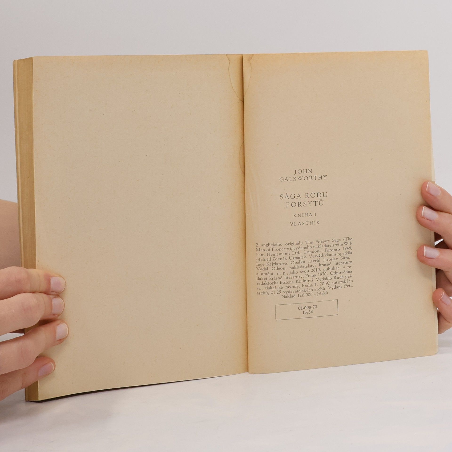 John Galsworthy Sága rodu Forsytů I. Vlastník