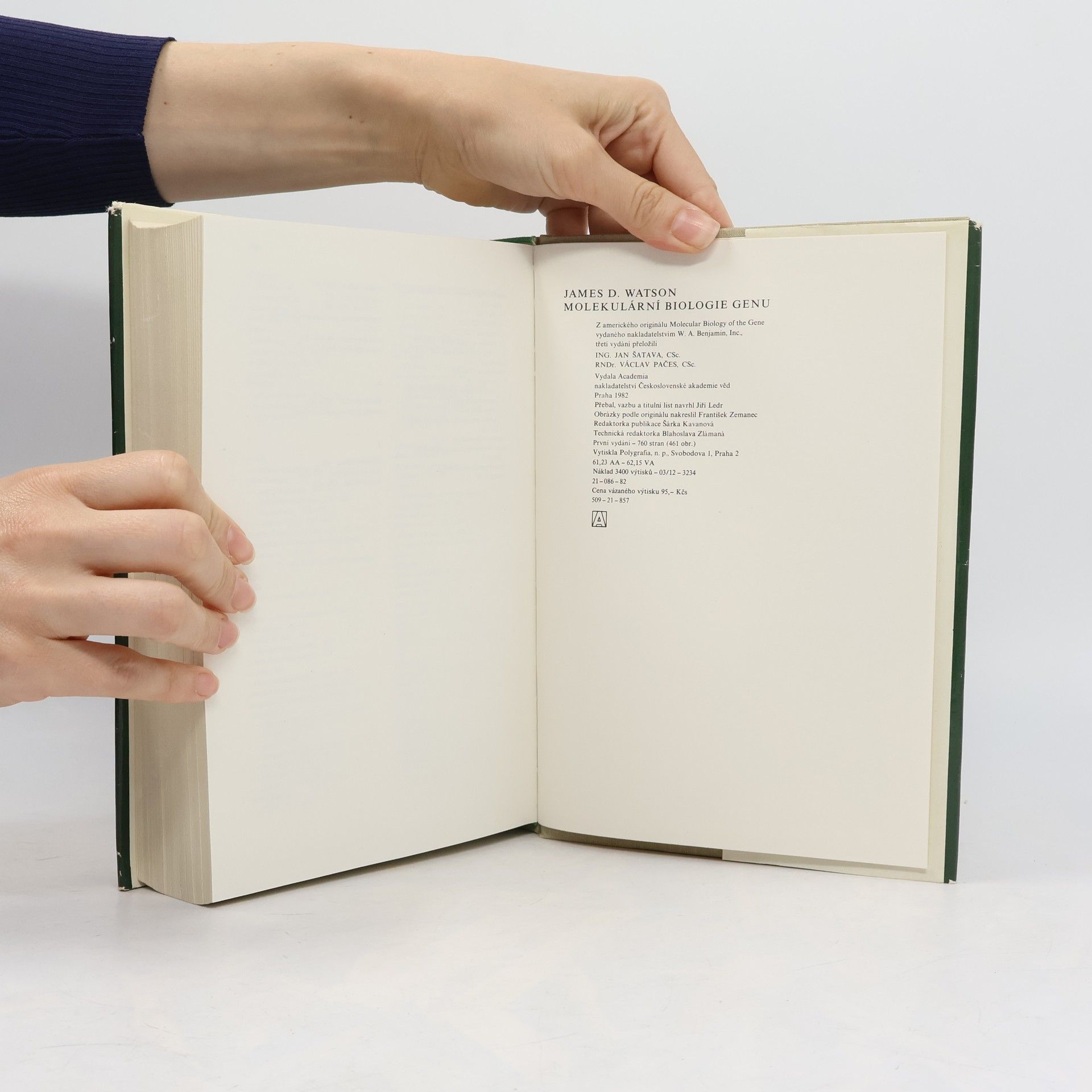 James D. Watson Molekulární biologie genu