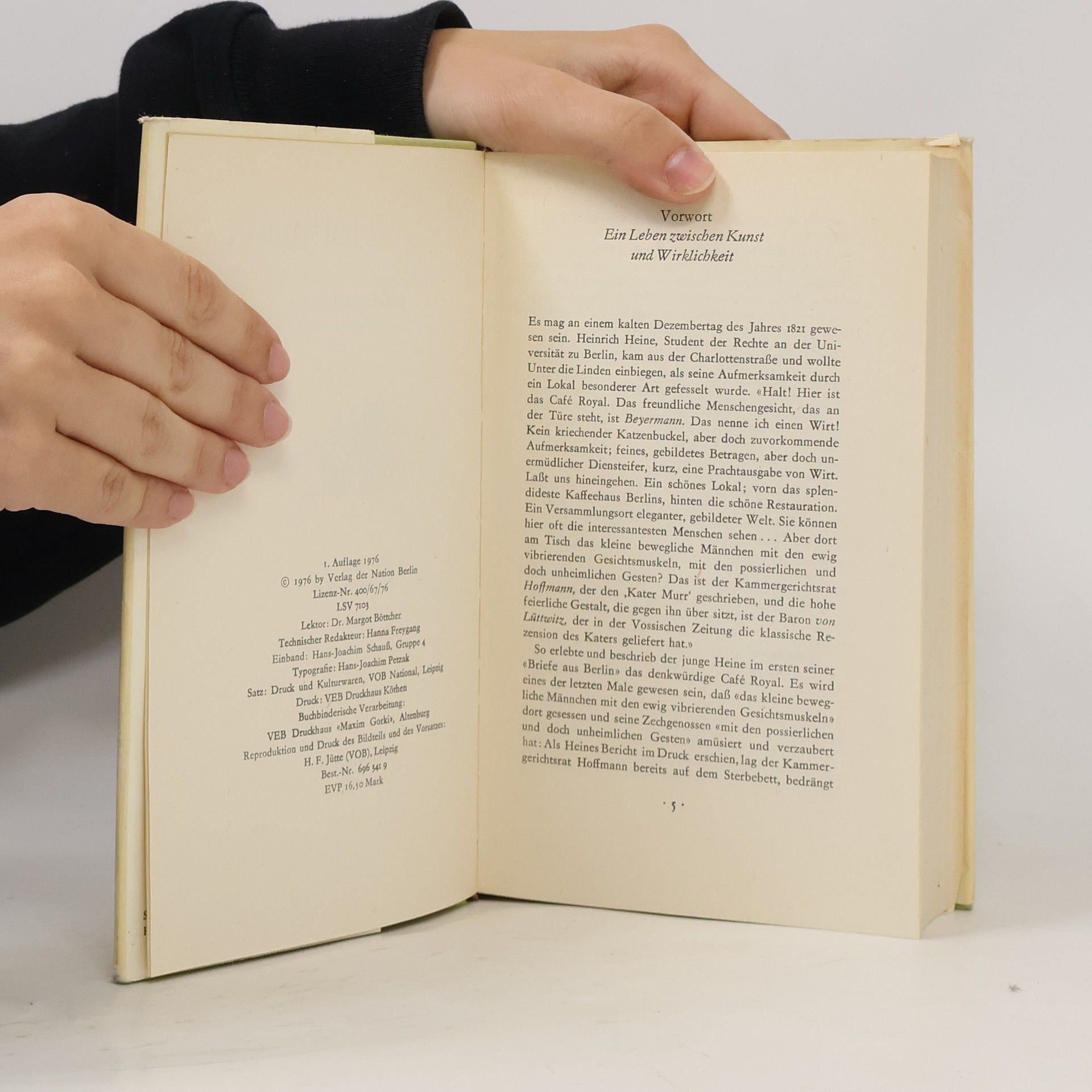 Ernst T. A. Hoffmann Leben und Werk in Briefen, Selbstzeugnissen und Zeitdokumenten