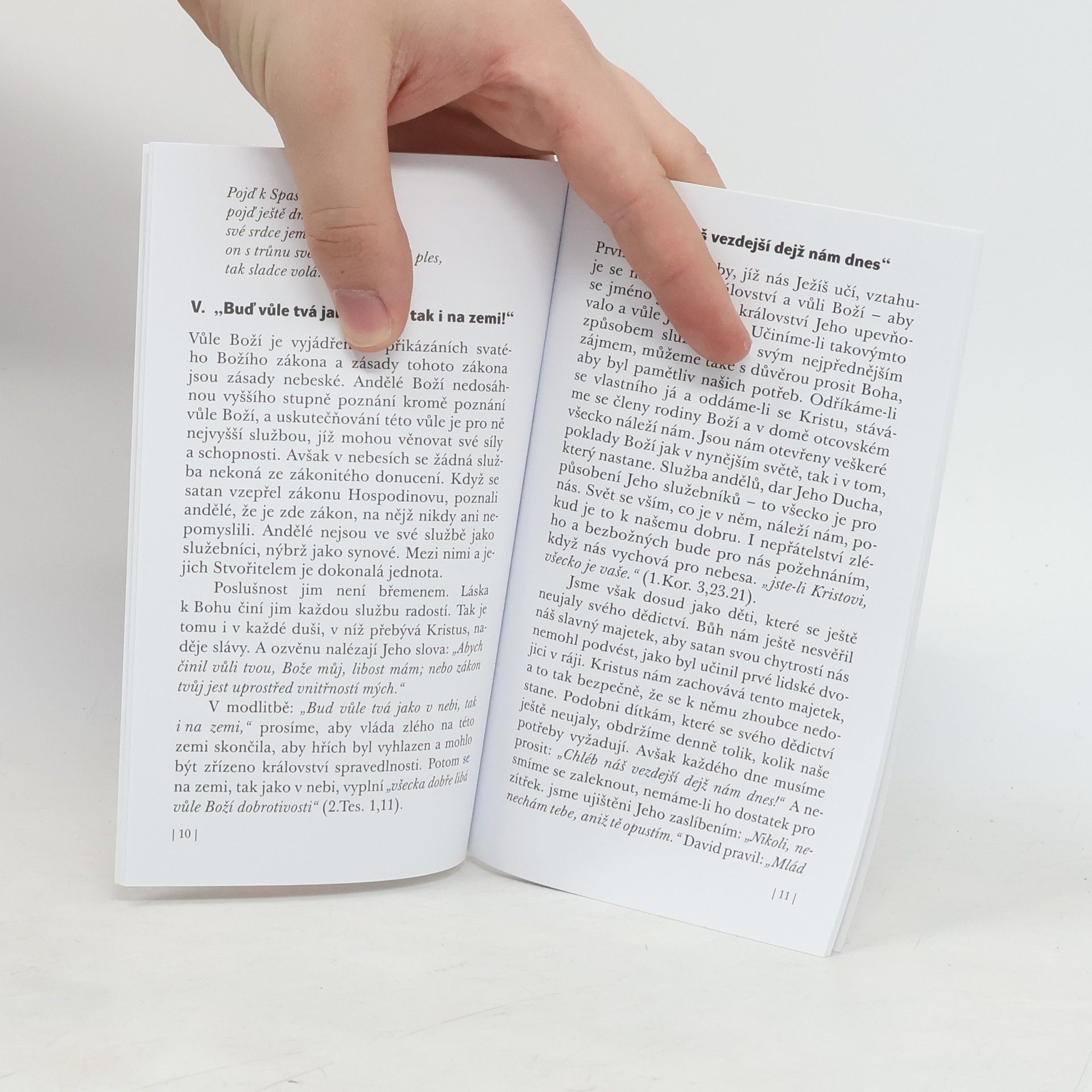 Ellen G. White Otčenáš - výklad modlitby Páně