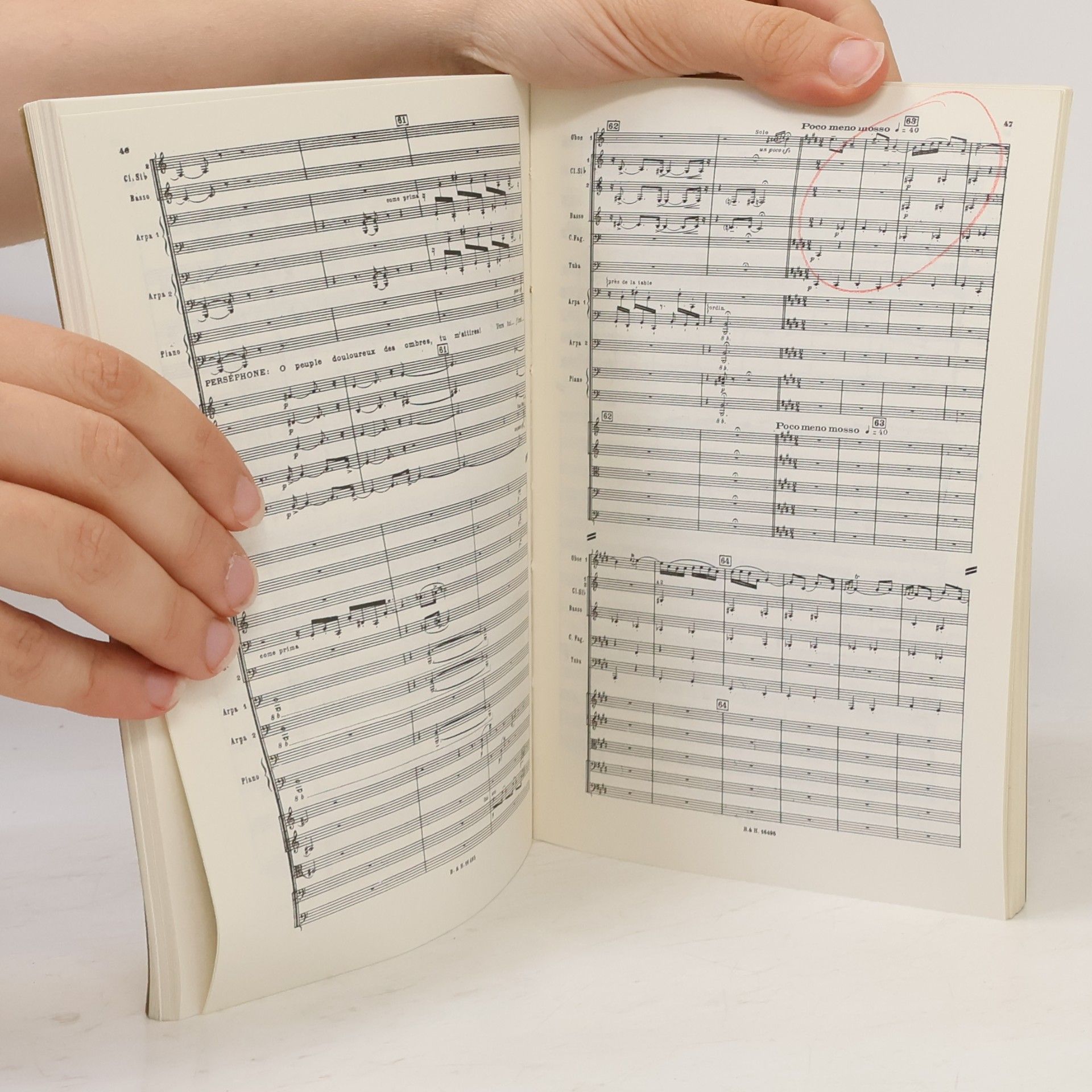 Igor Stravinsky Perséphone