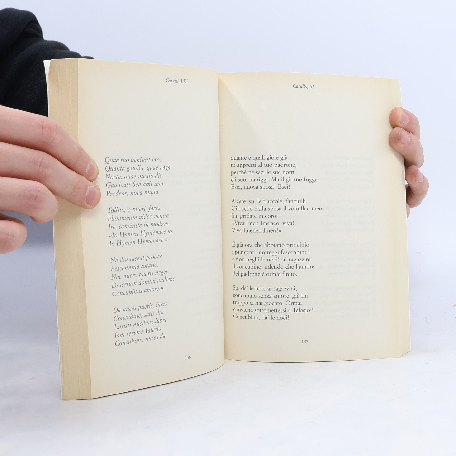 Gaius Valerius Catullus Classici: Poesie d'amore e disamore