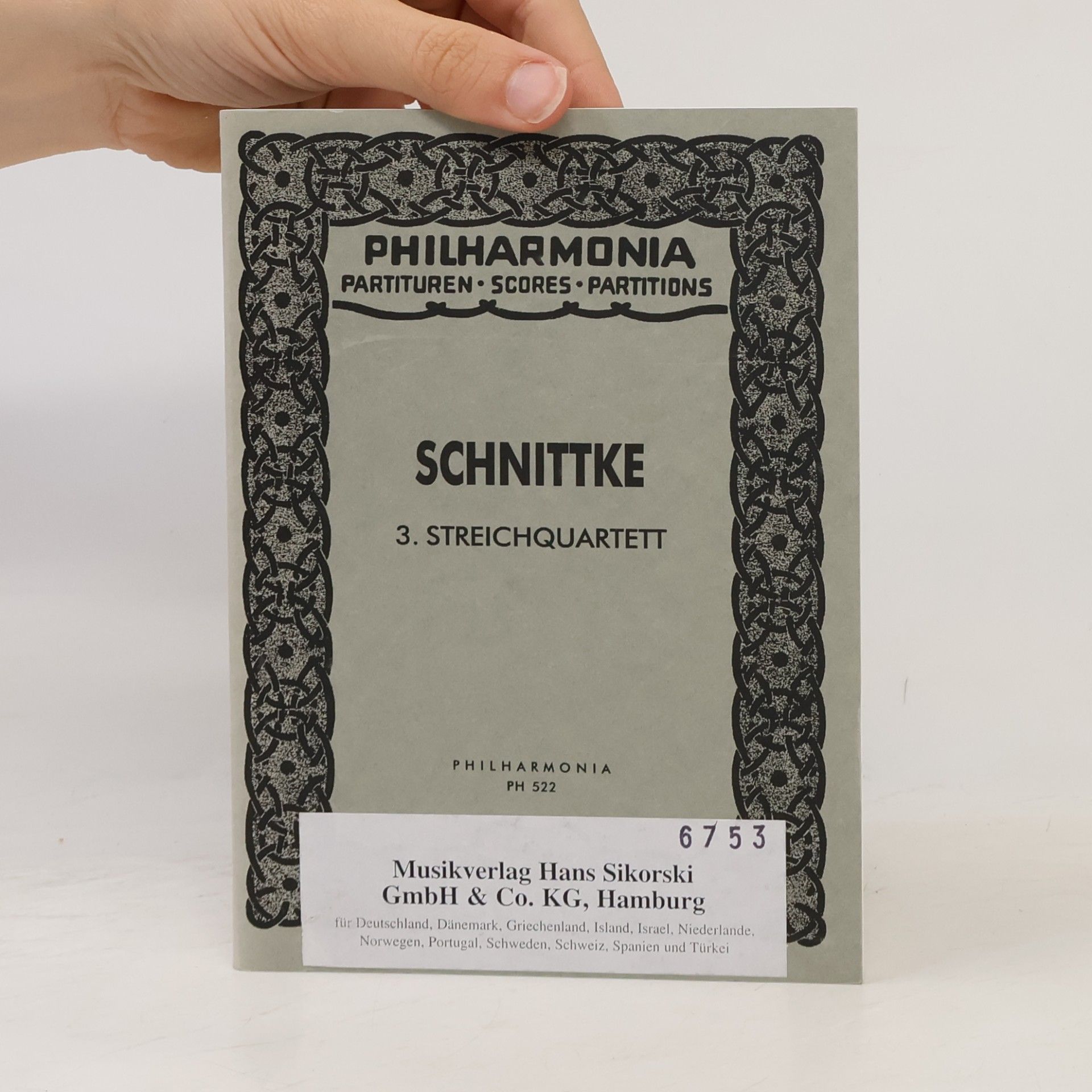 Autorenkollektiv Schnittke. 3. Streichquartett