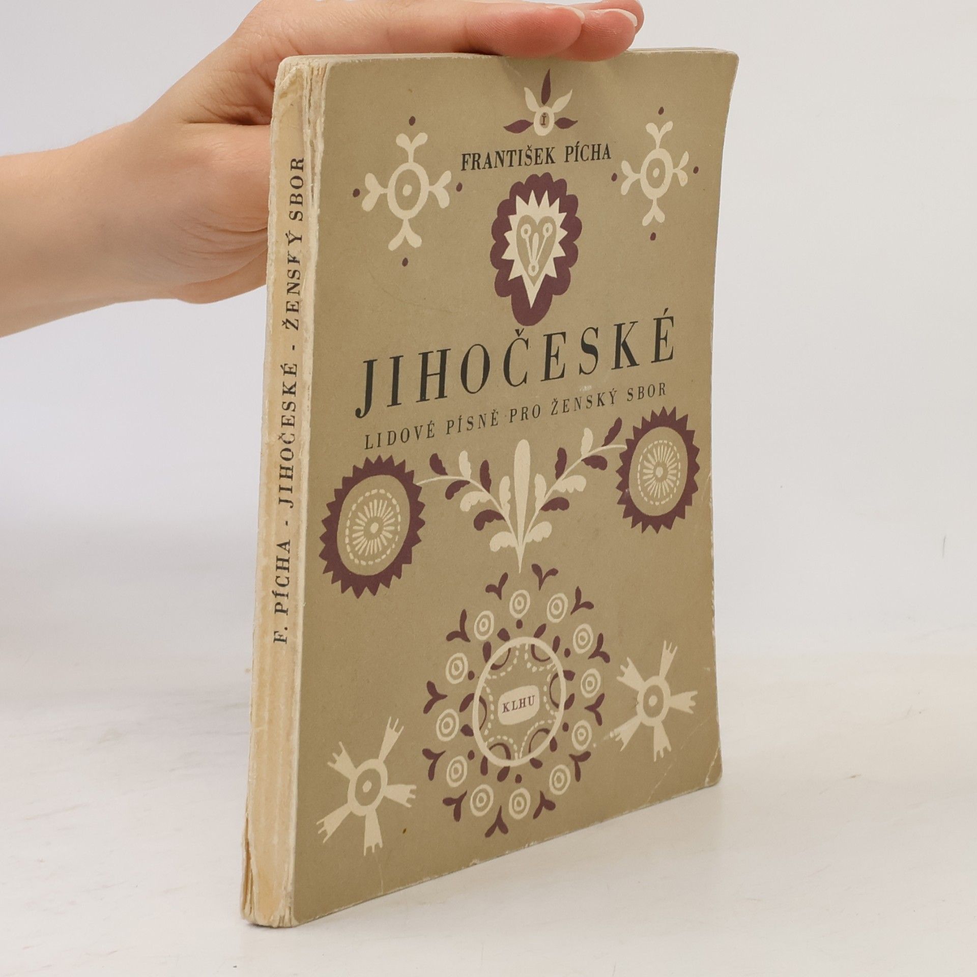 František Pícha Jihočeské lidové písně pro ženský sbor