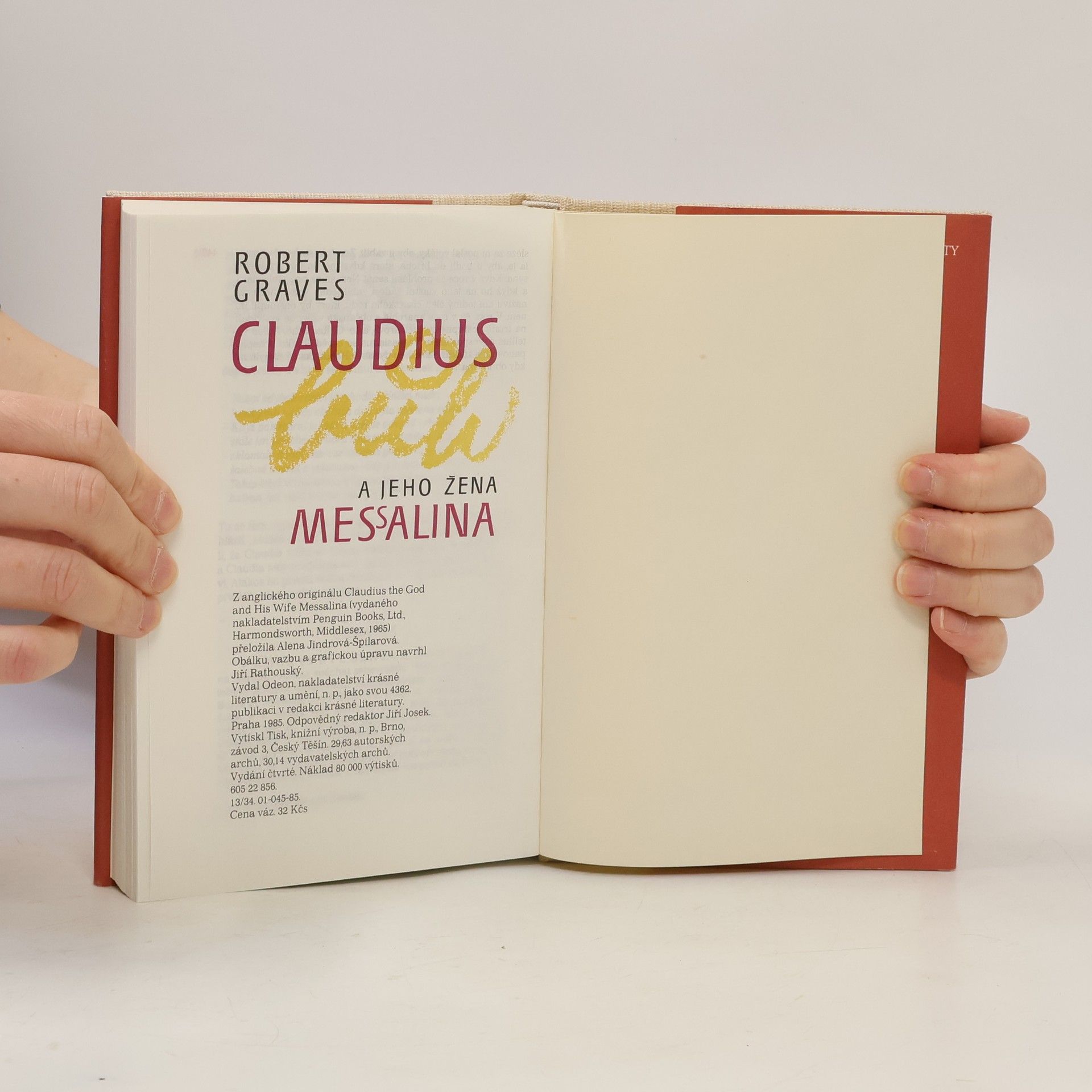 Robert Graves Claudius bůh a jeho žena Messalina