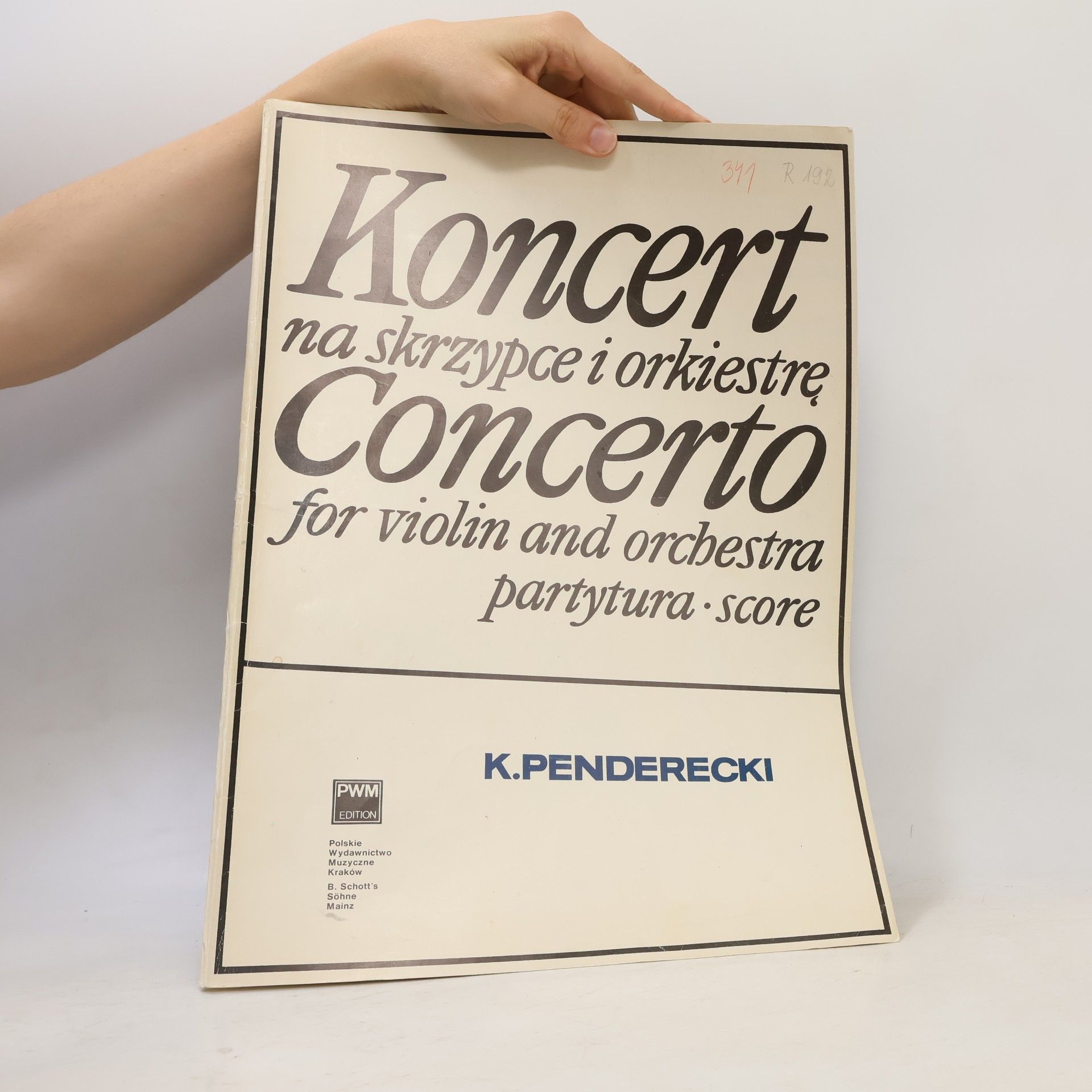 Krzysztof Penderecki Koncert na skrzypce i orkiestrę / Concerto for Violin And Orchestra