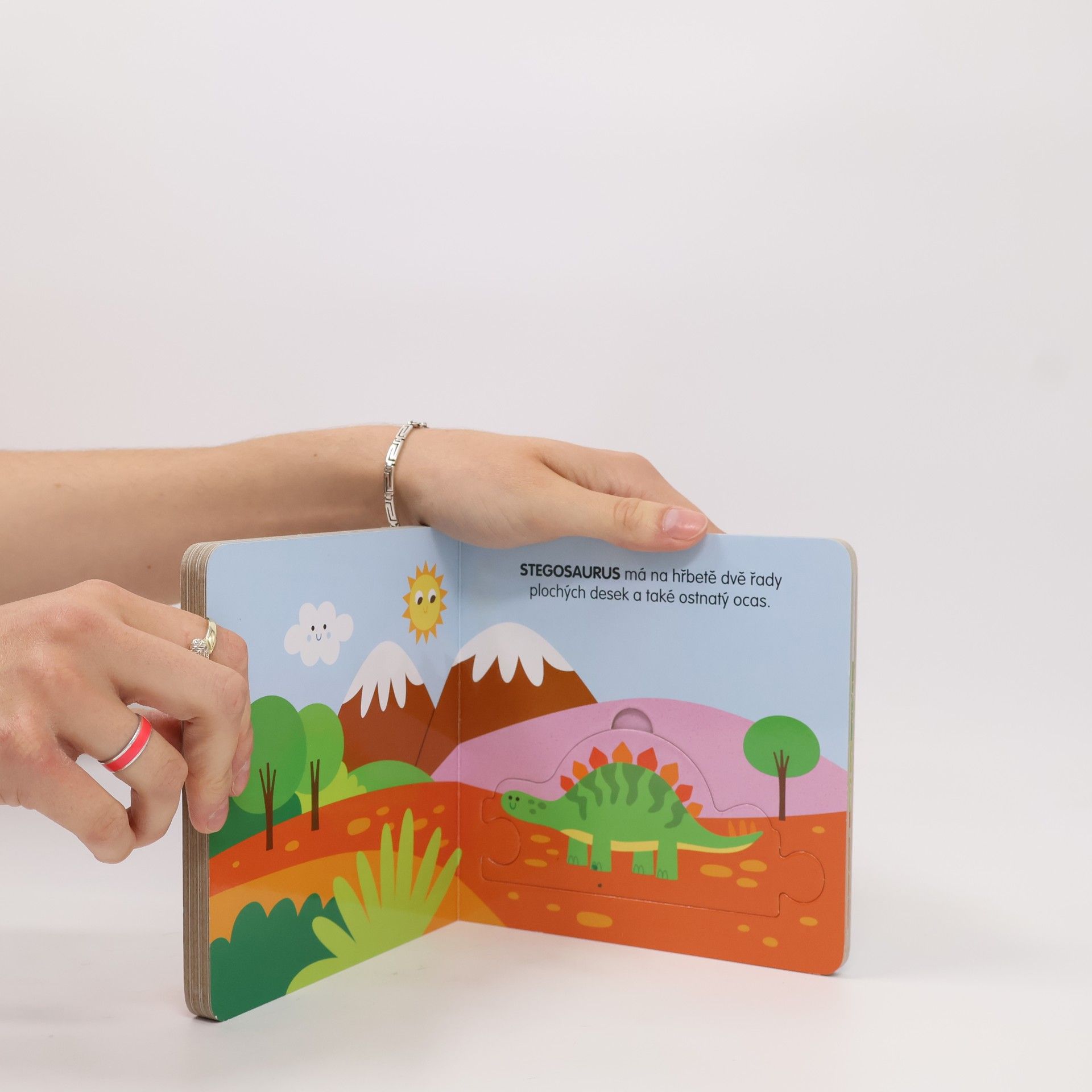 Beatrice Tinarelli Dinosauři - Knížka s puzzle