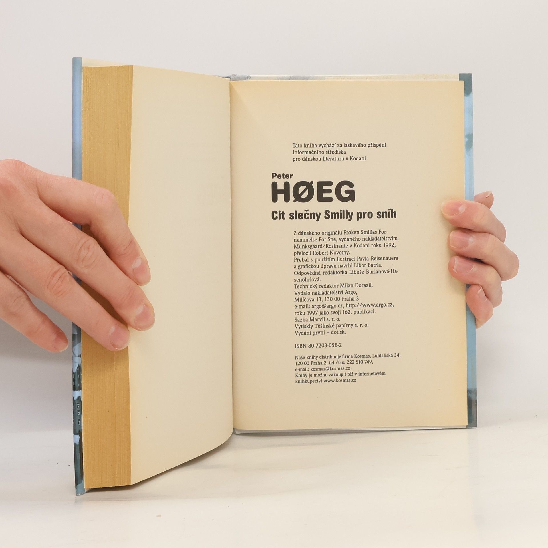 Peter Høeg Cit slečny Smilly pro sníh