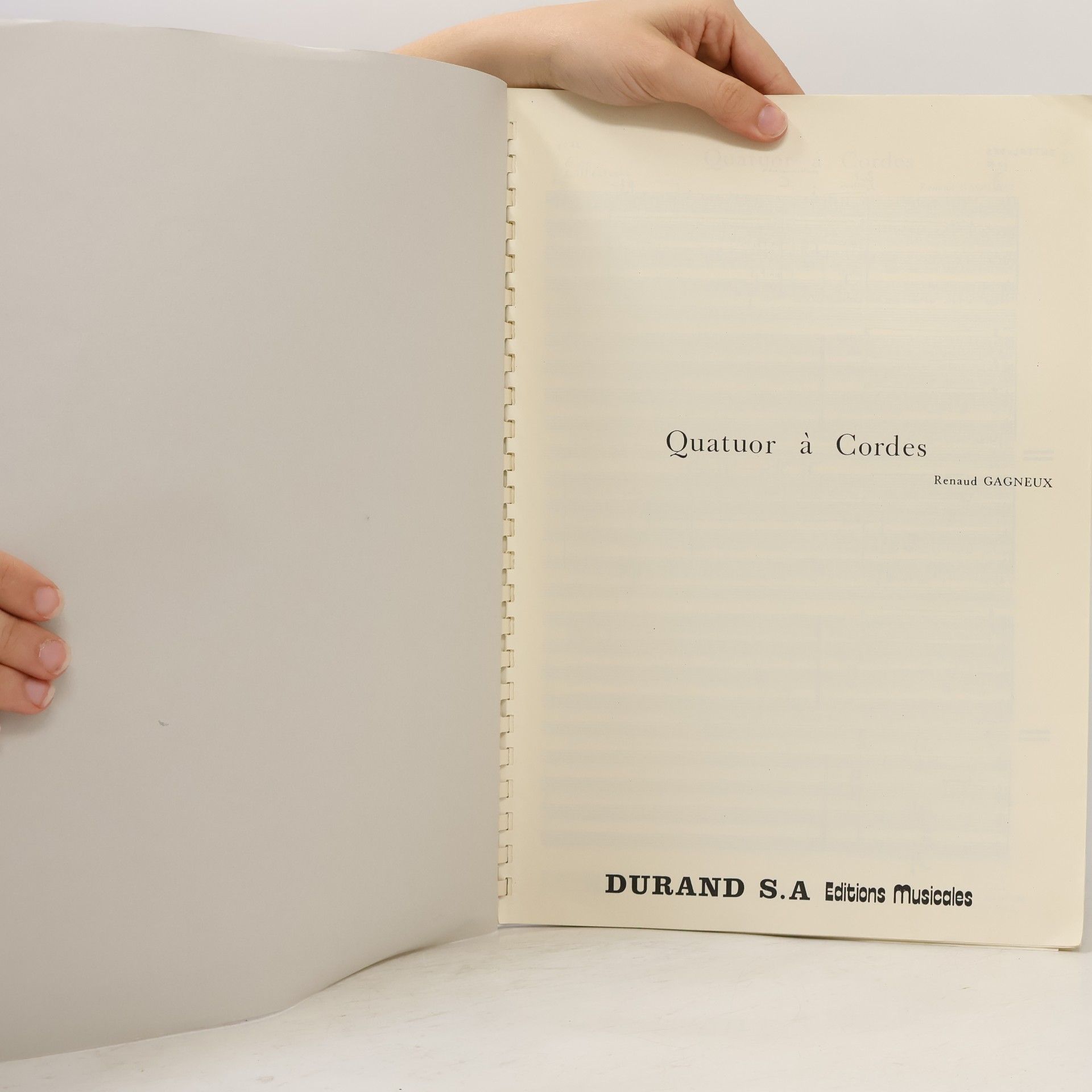 Renaud Gagneux Quatuor à Cordes