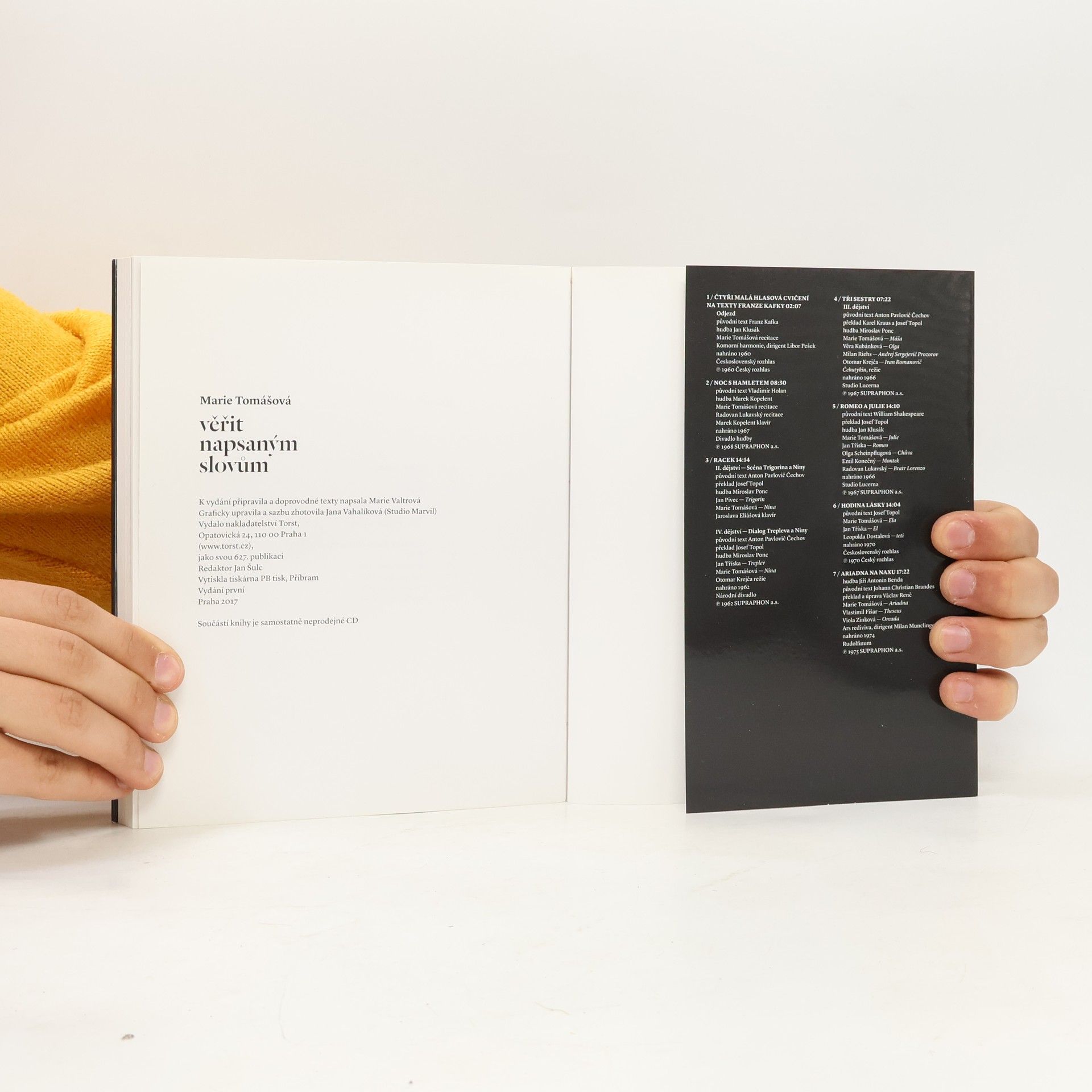 Marie Tomášová Věřit napsaným slovům (bez CD)