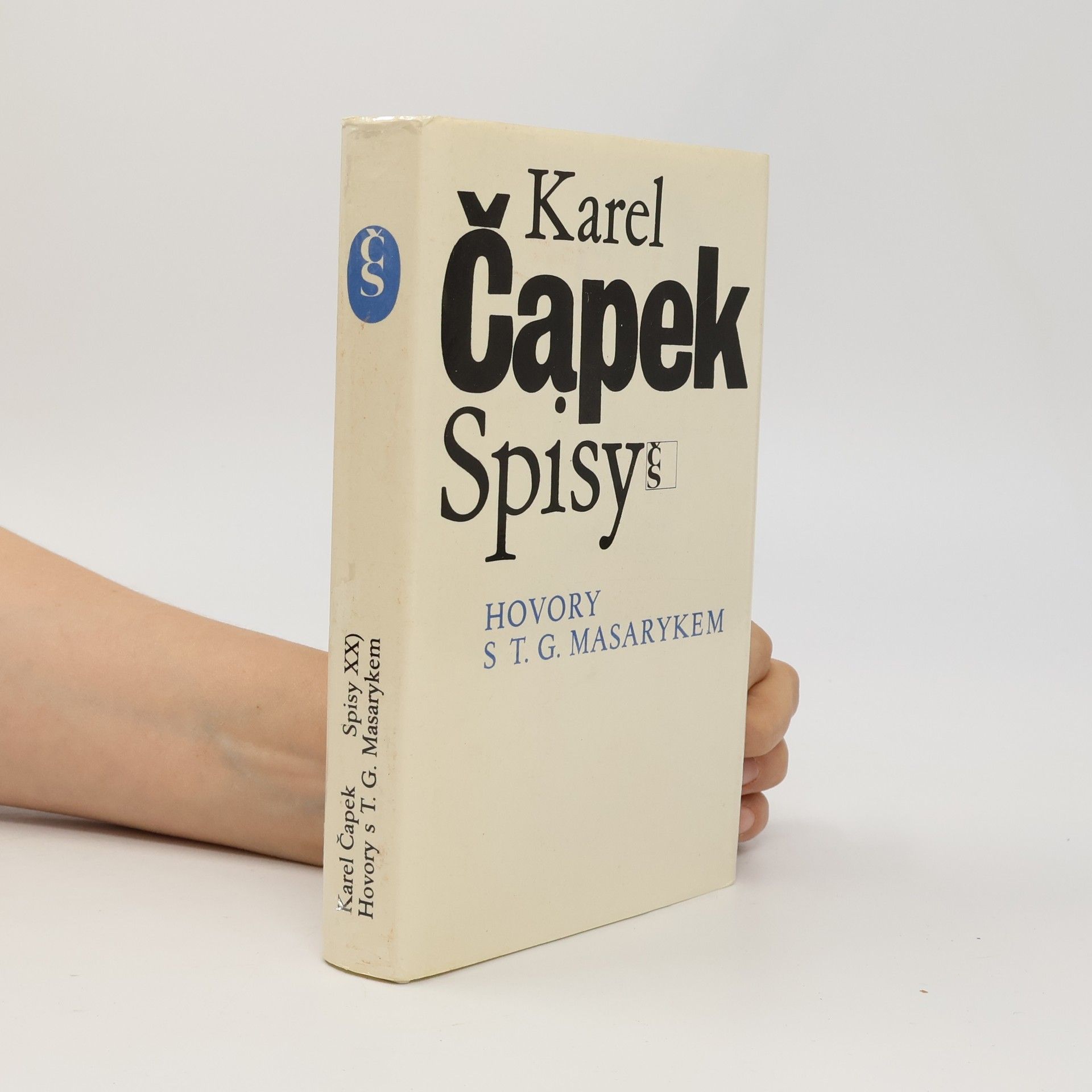 Karel Čapek Hovory s T. G. Masarykem