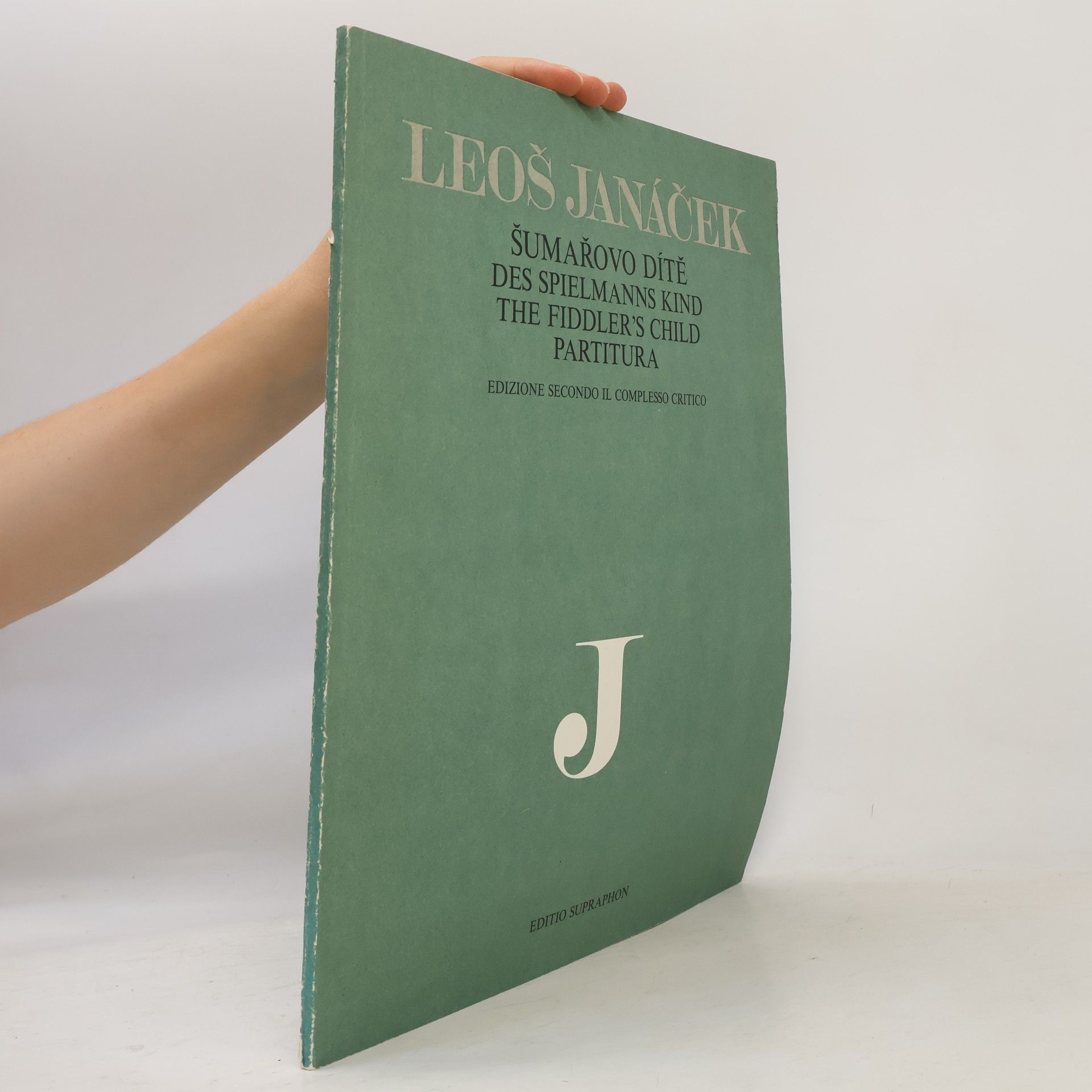 Šumařovo dítě, Des Spielmanns Kind, The Fiddler's Child, Partitura