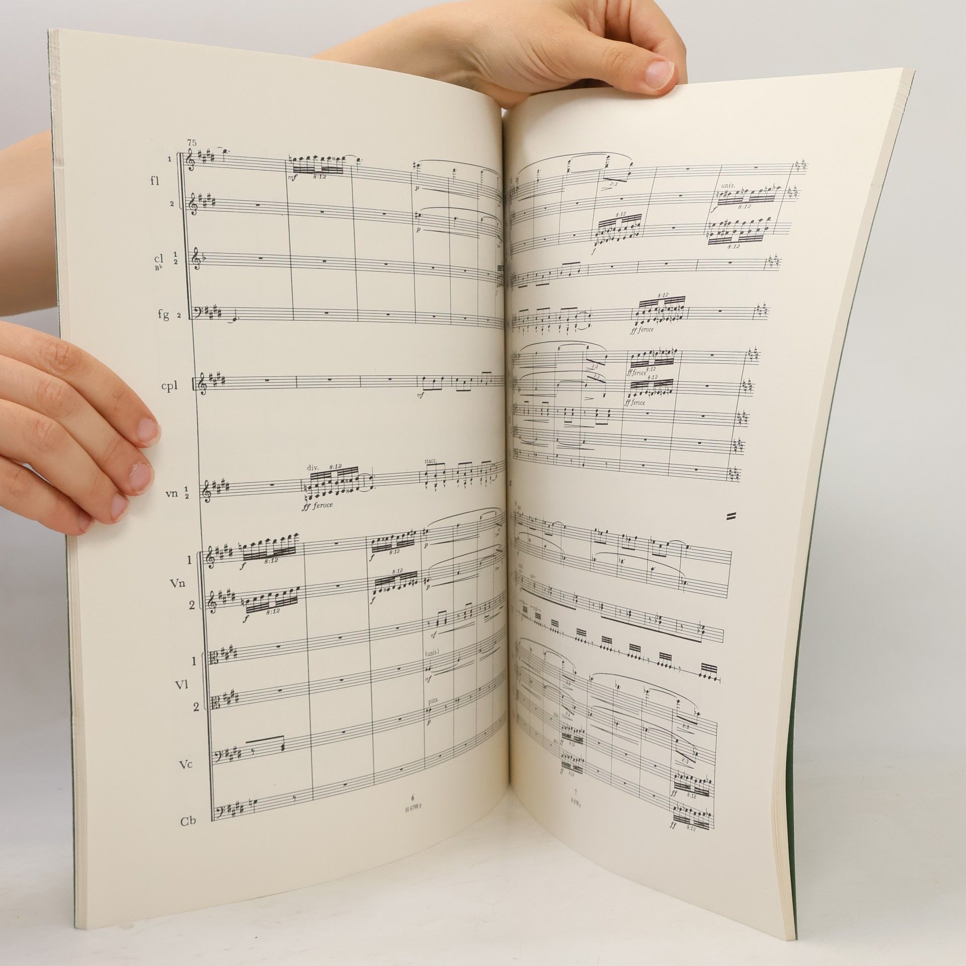 Leoš Janáček Šumařovo dítě, Des Spielmanns Kind, The Fiddler's Child, Partitura