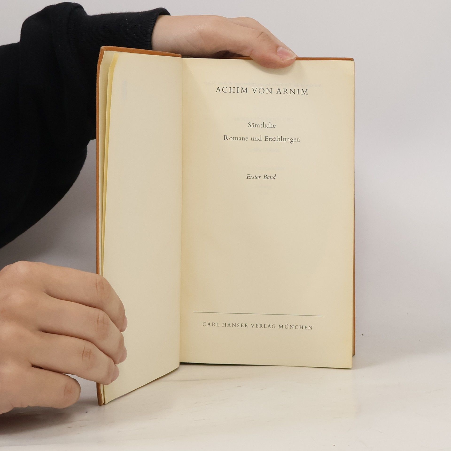 Ludwig Achim von Arnim Sämtliche Romane und Erzählungen 1