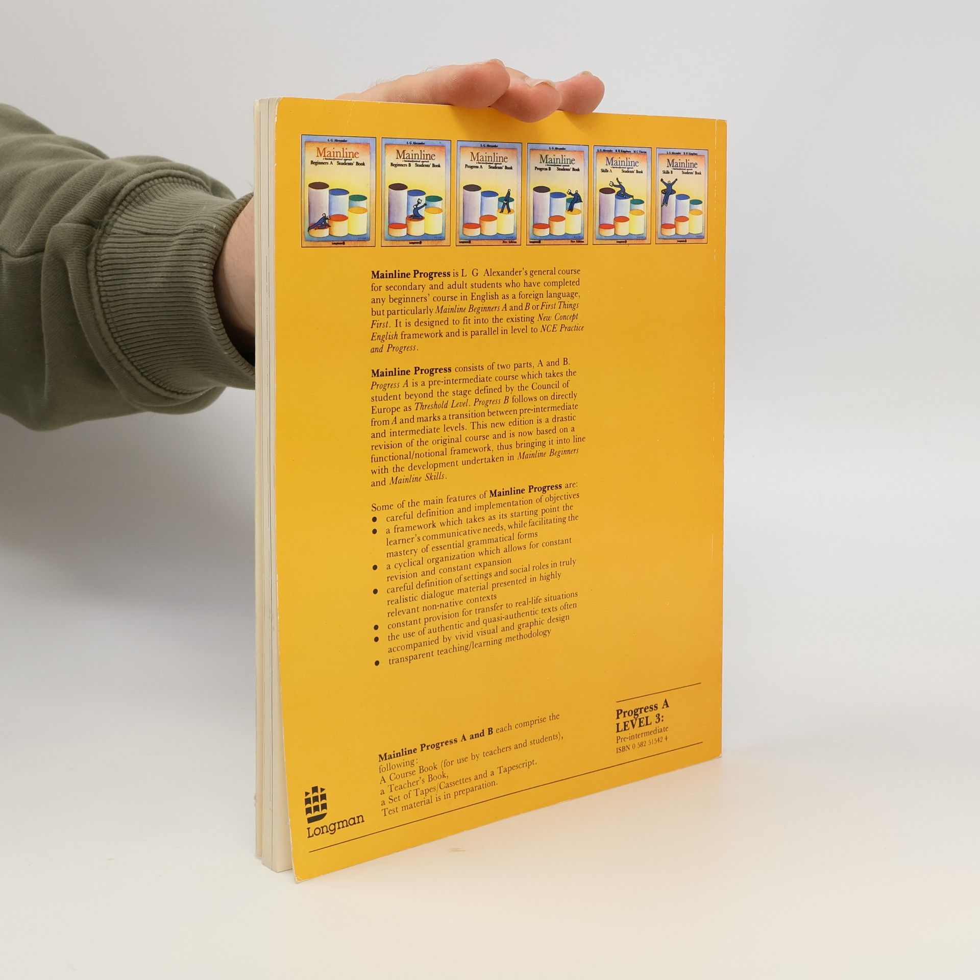 Louis George Alexander Mainline. Progress A. Students' Book
